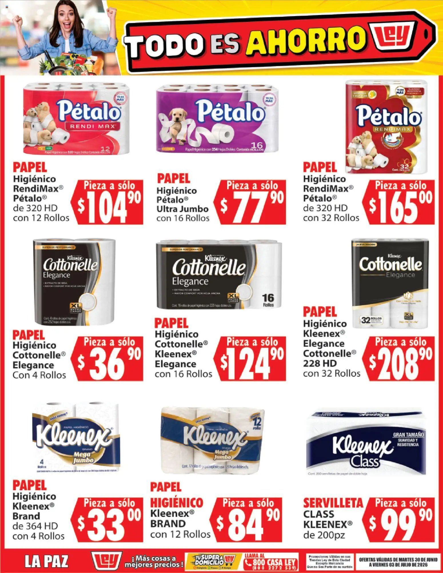 Casa Ley oferta desde 30/06/2026 Casa Ley folleto Todo es ahorro