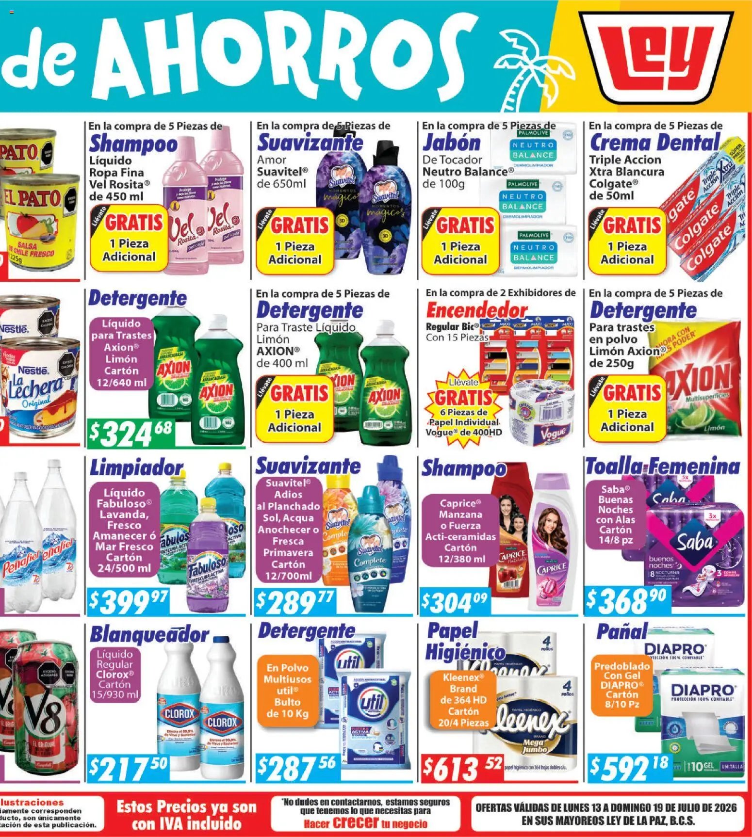 Casa Ley oferta desde 13/07/2026 Casa Ley folleto La Paz