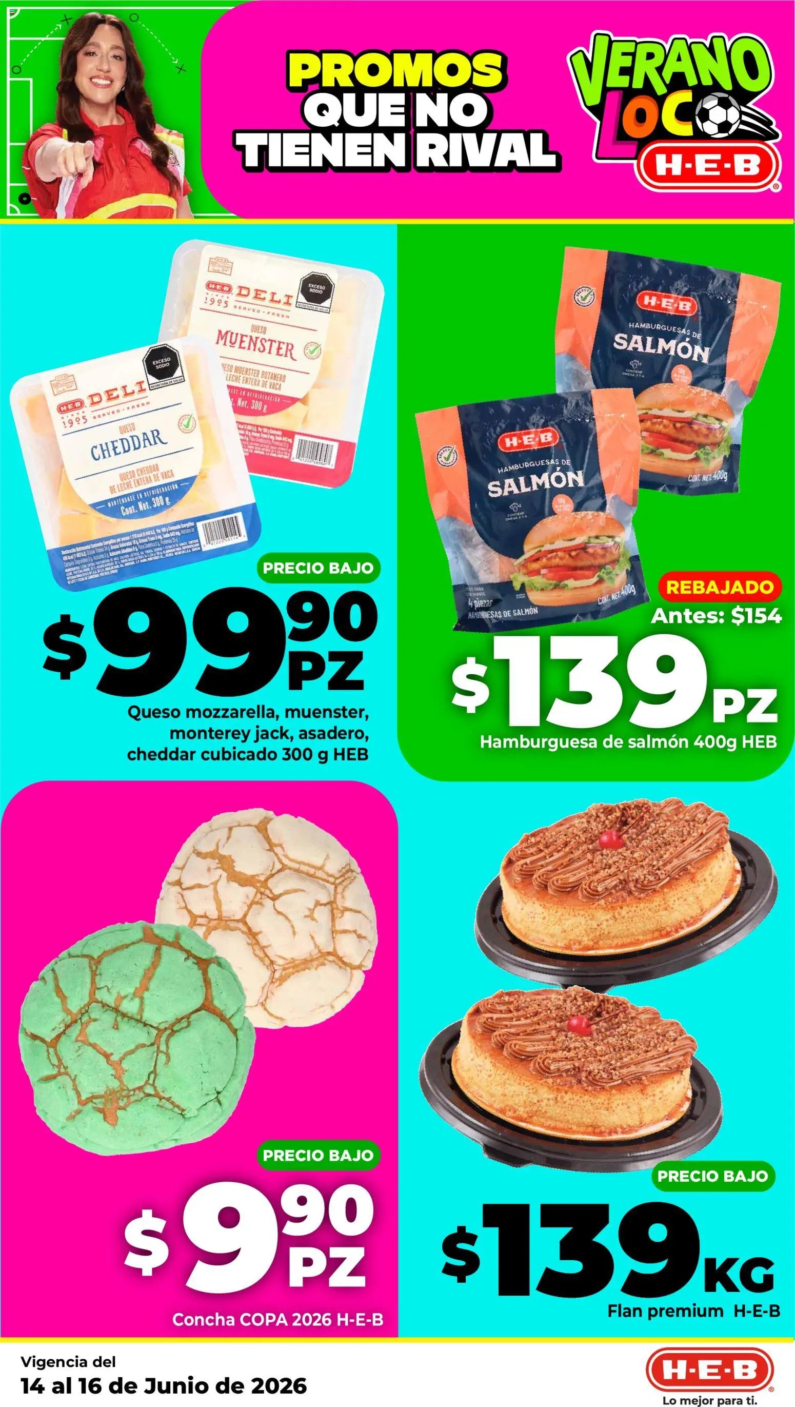 H-E-B oferta desde 14/07/2026 H-E-B folleto Las promos más locas