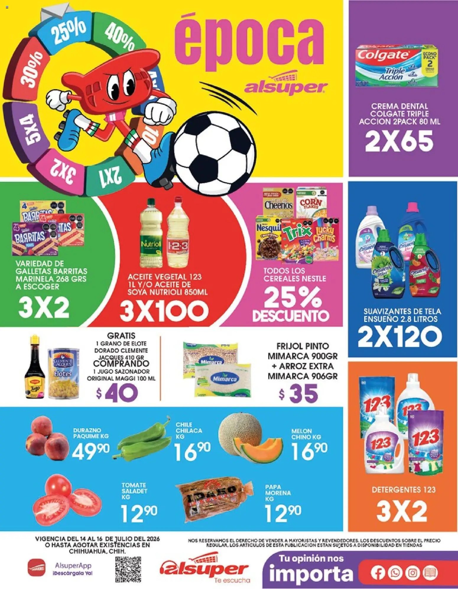 Alsuper oferta desde 14/07/2026 Alsuper folleto
