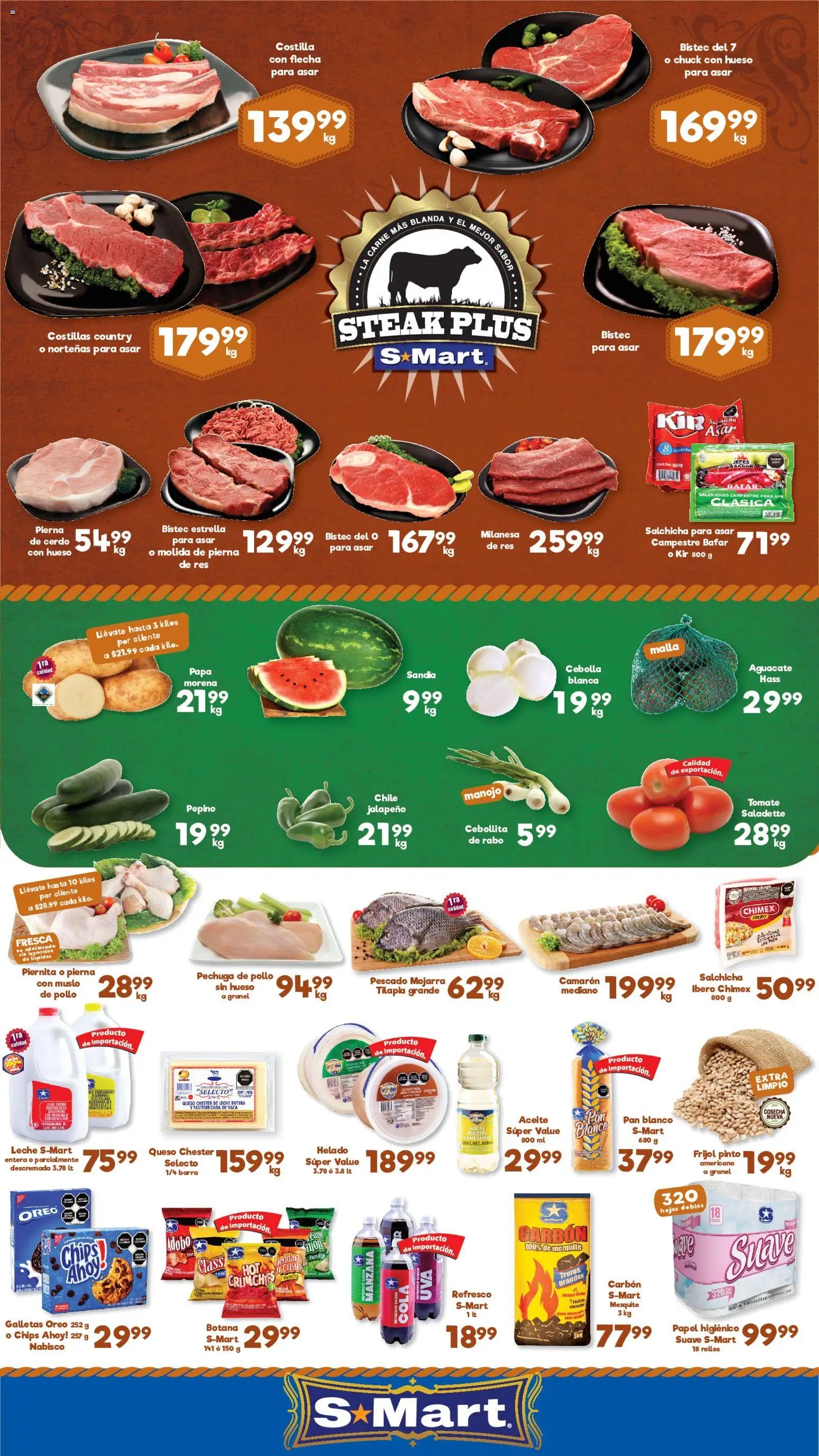 S-Mart oferta desde 17/07/2026 S-Mart folleto Nuevo Laredo