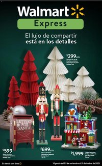 Walmart Express oferta desde 03/11/2025 Folleto Navidad (2025-11-03 - 2025-12-31)