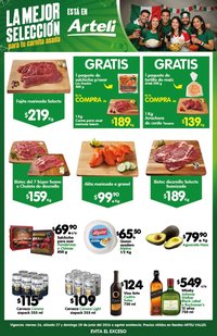 Arteli oferta desde 26/06/2026 Arteli folleto Carne Valles