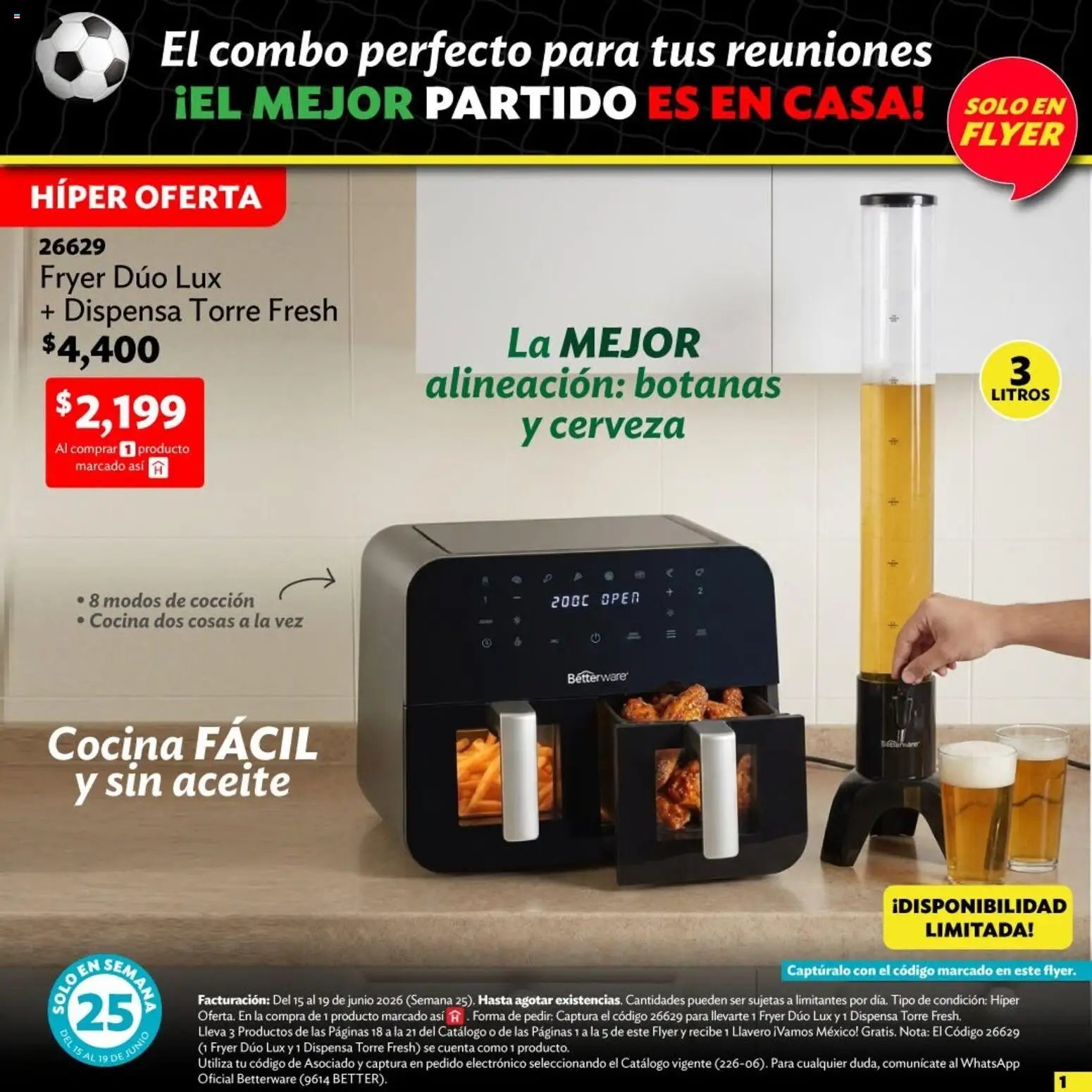 Betterware oferta desde 15/06/2026 Betterware Ofertas
