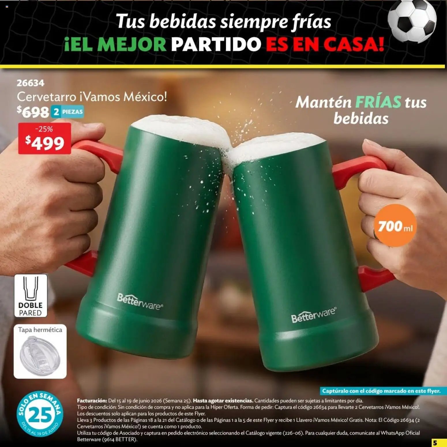 Betterware oferta desde 15/06/2026 Betterware Ofertas