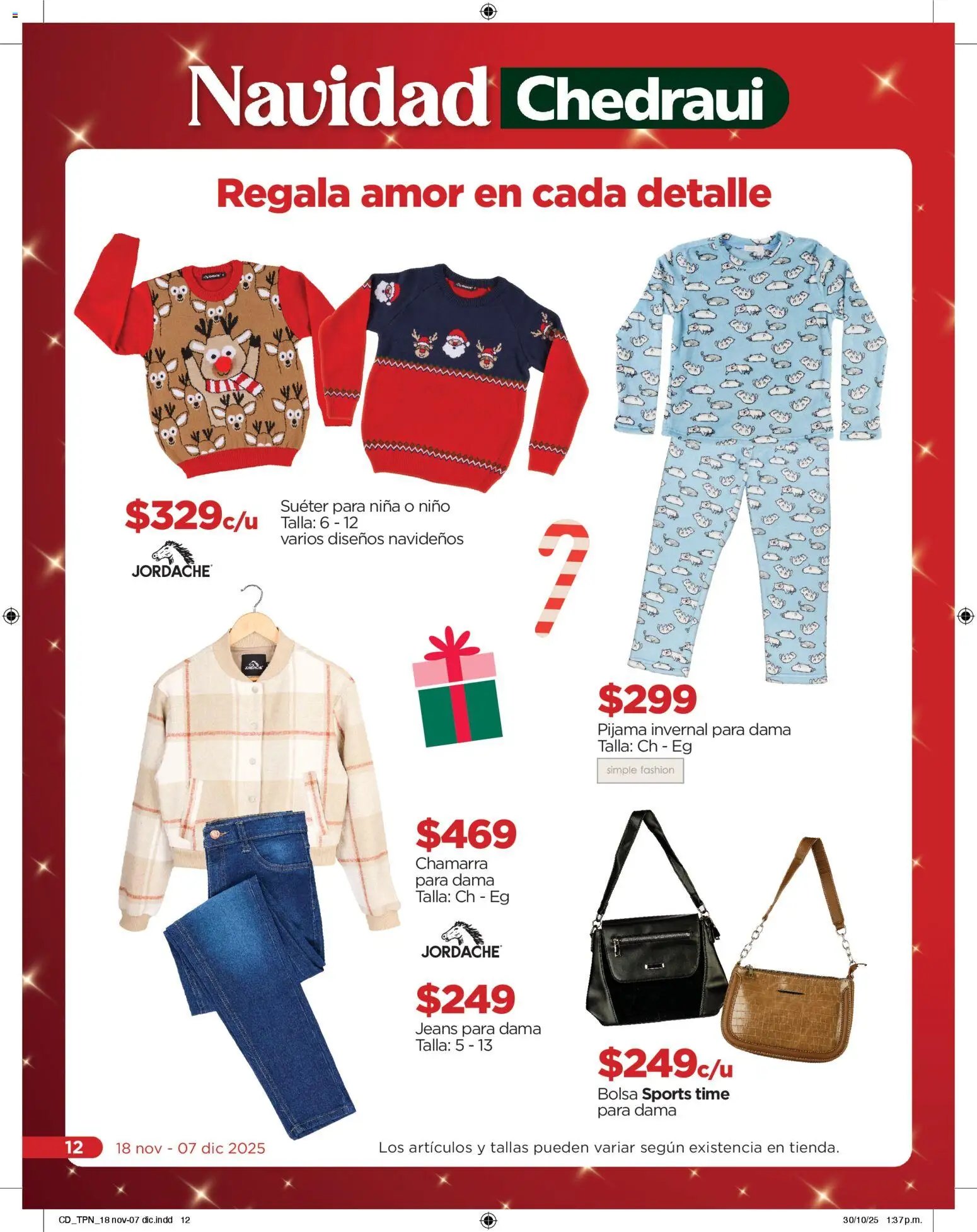 Chedraui oferta desde 18/11/2025 Folleto Navidad (2025-11-18 - 2025-12-07)