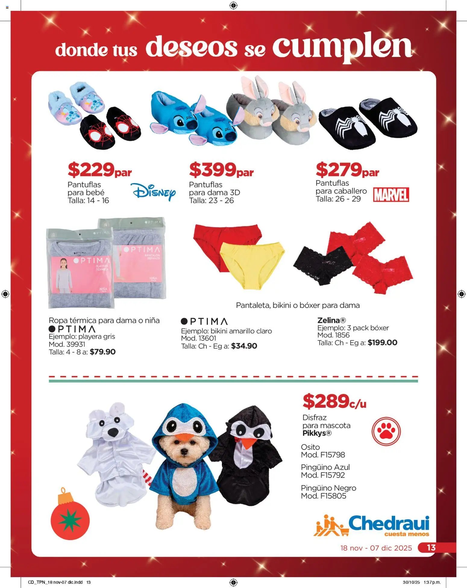 Chedraui oferta desde 18/11/2025 Folleto Navidad (2025-11-18 - 2025-12-07)