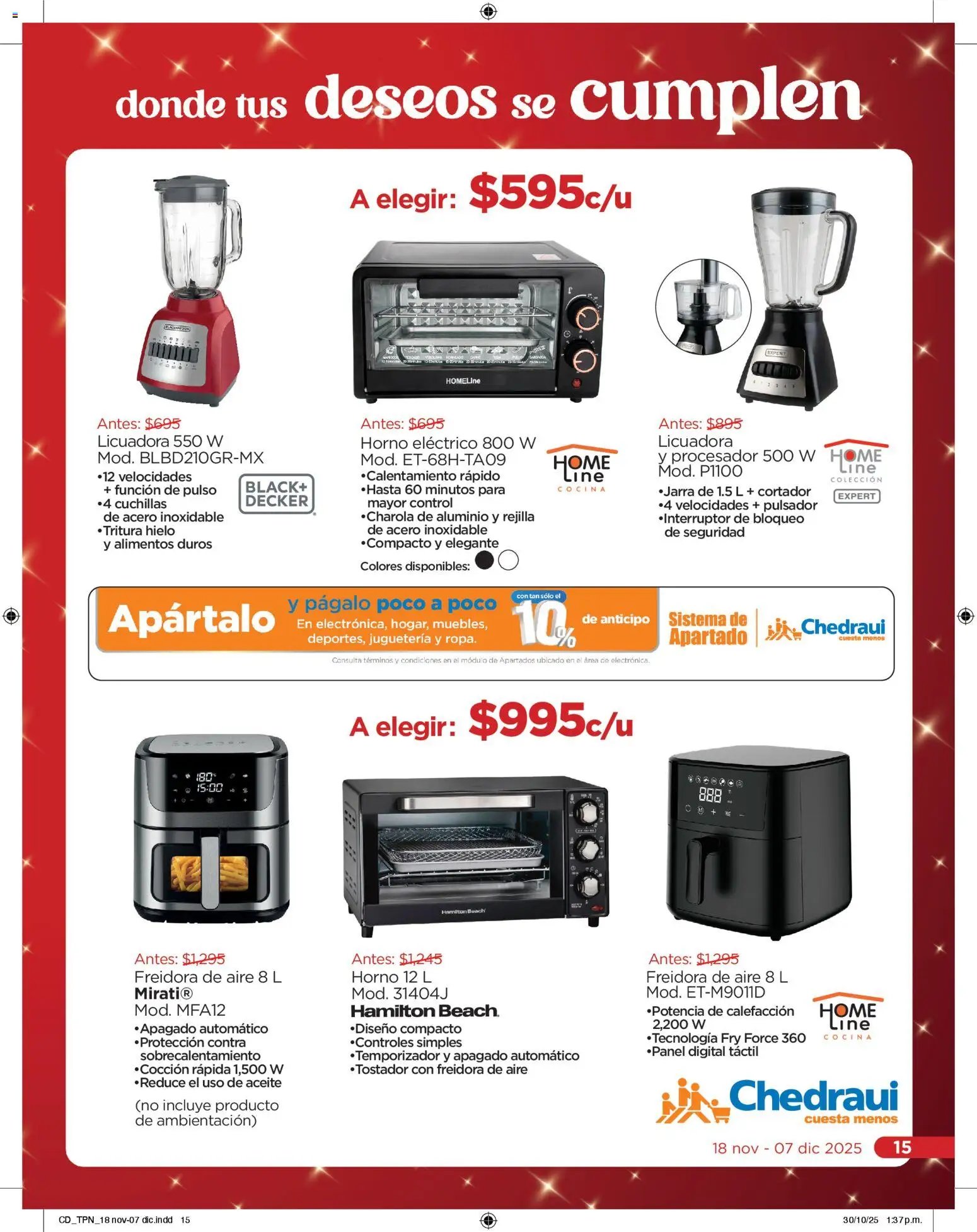 Chedraui oferta desde 18/11/2025 Folleto Navidad (2025-11-18 - 2025-12-07)