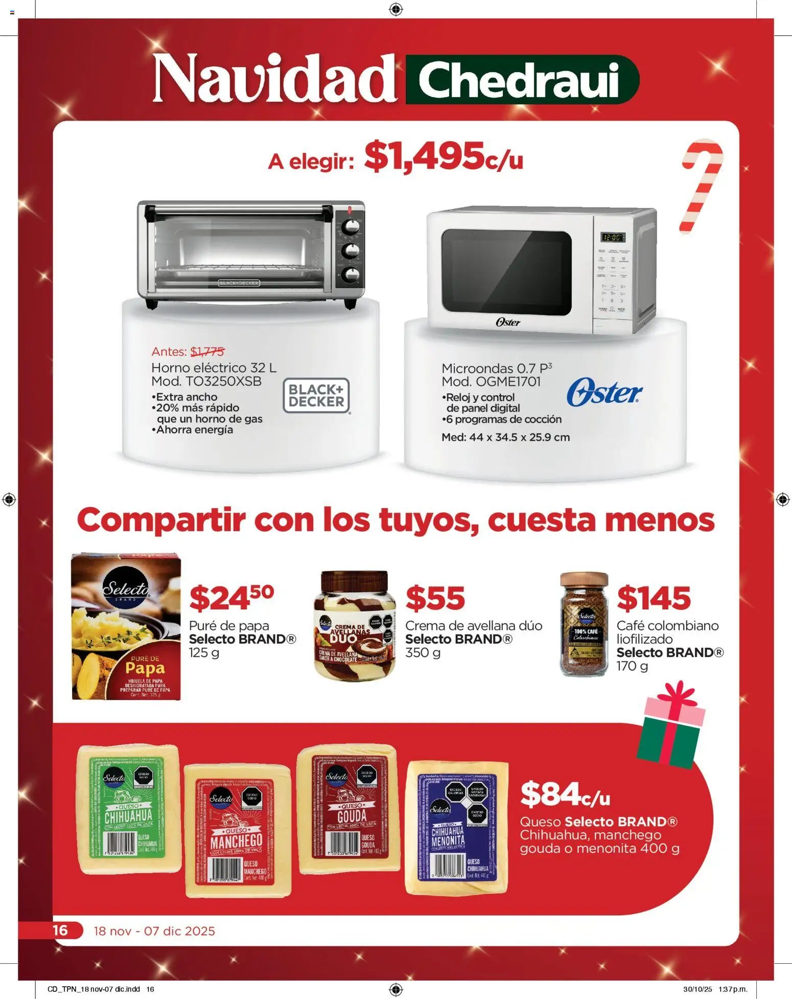 Chedraui oferta desde 18/11/2025 Folleto Navidad (2025-11-18 - 2025-12-07)