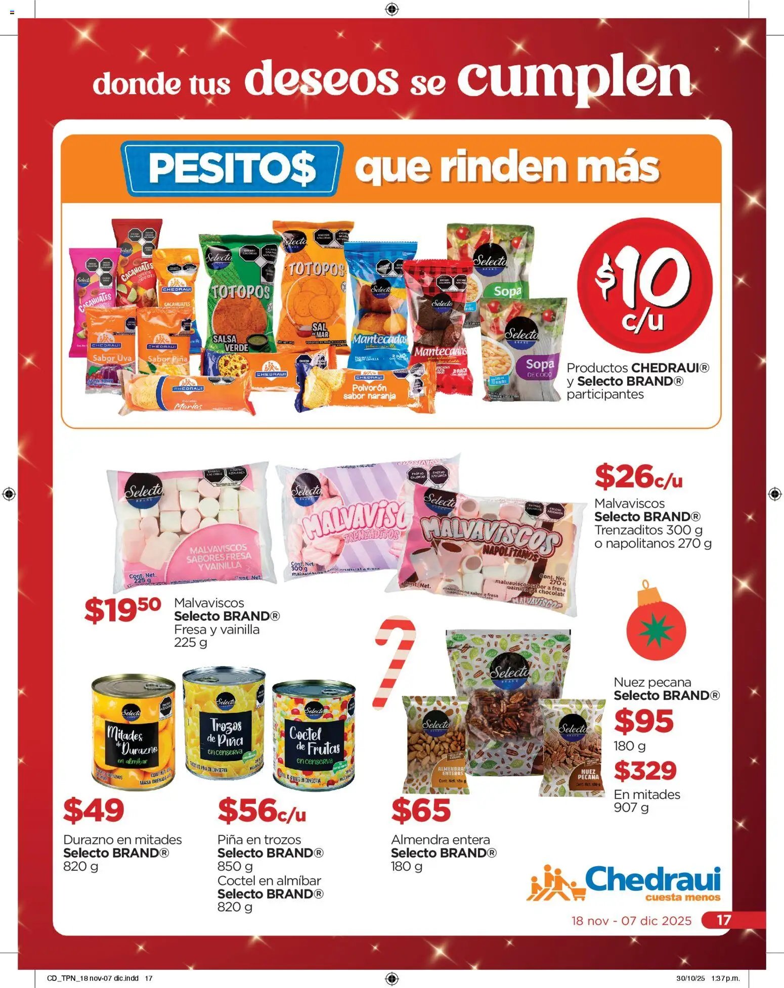 Chedraui oferta desde 18/11/2025 Folleto Navidad (2025-11-18 - 2025-12-07)