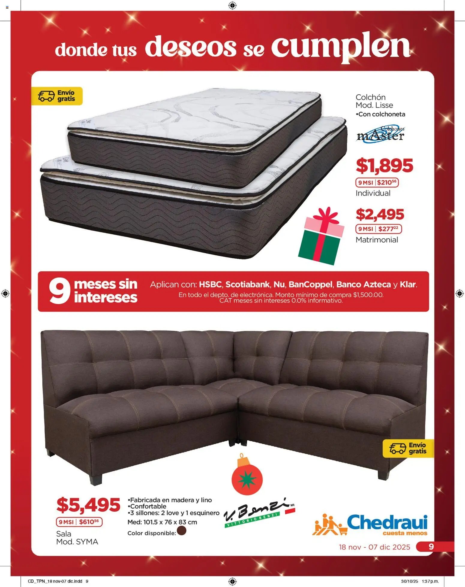 Chedraui oferta desde 18/11/2025 Folleto Navidad (2025-11-18 - 2025-12-07)