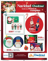 Chedraui oferta desde 18/11/2025 Folleto Navidad (2025-11-18 - 2025-12-07)