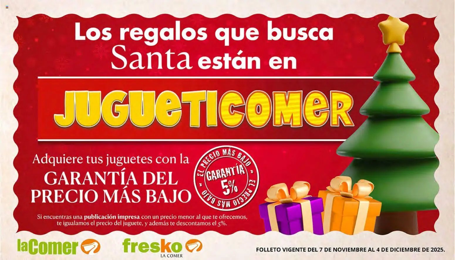 La Comer oferta desde 07/11/2025 Folleto (2025-11-07 - 2025-12-04)