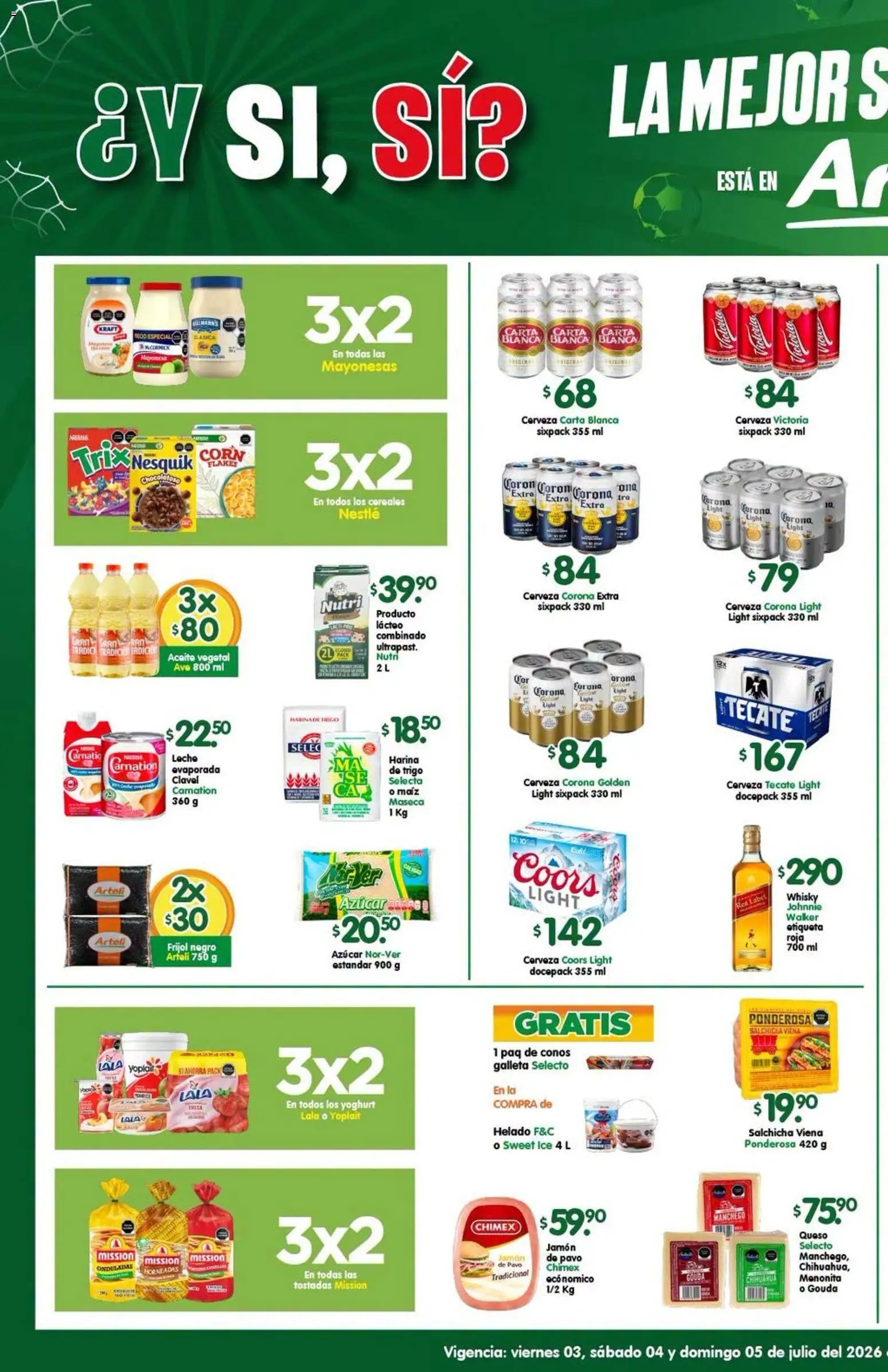 Arteli oferta desde 03/07/2026 Arteli folleto Express