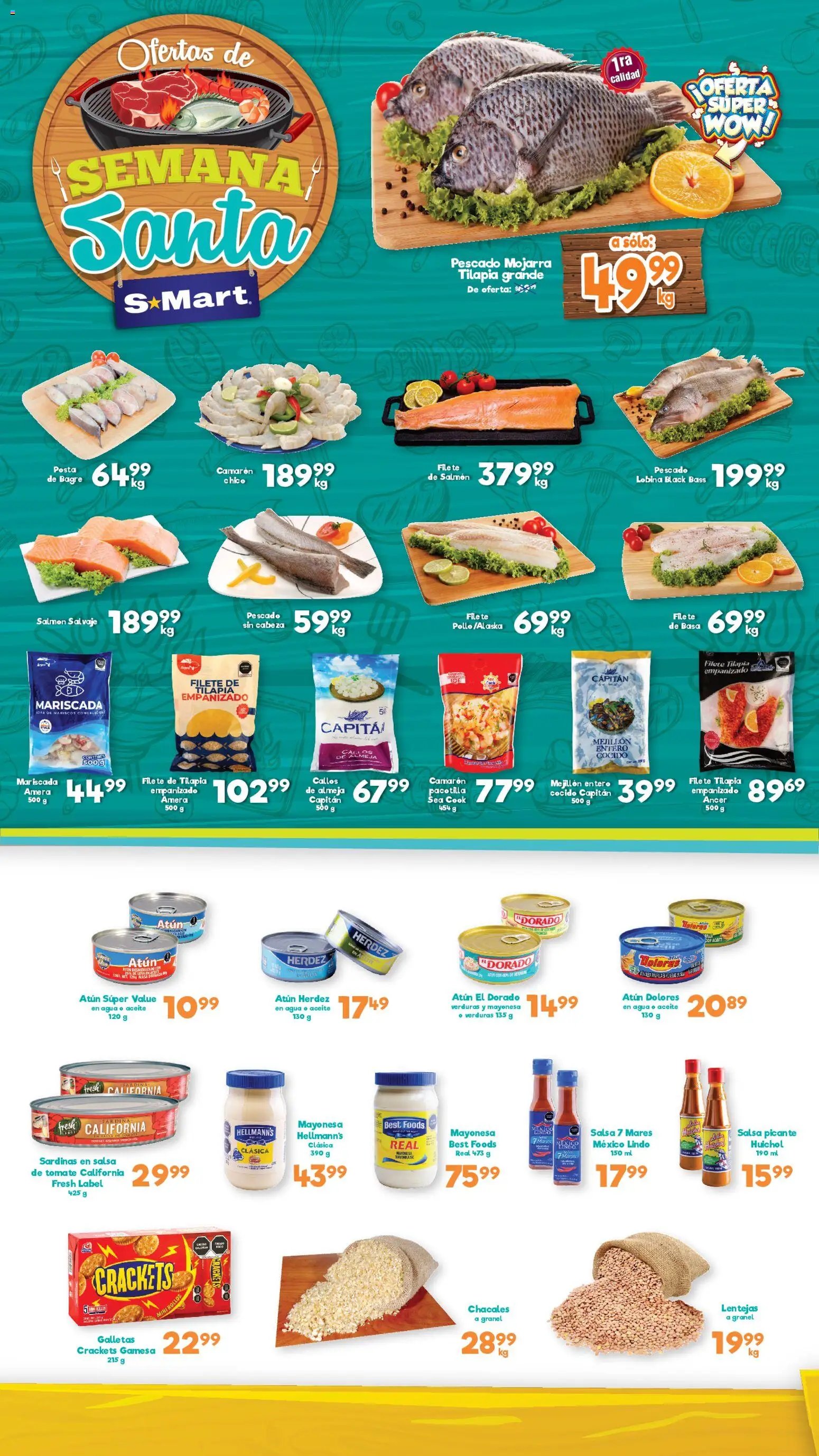 S-Mart oferta desde 31/03/2026 S-Mart folleto Ofertas de feria Juárez (2026-03-31 - 2026-04-03)