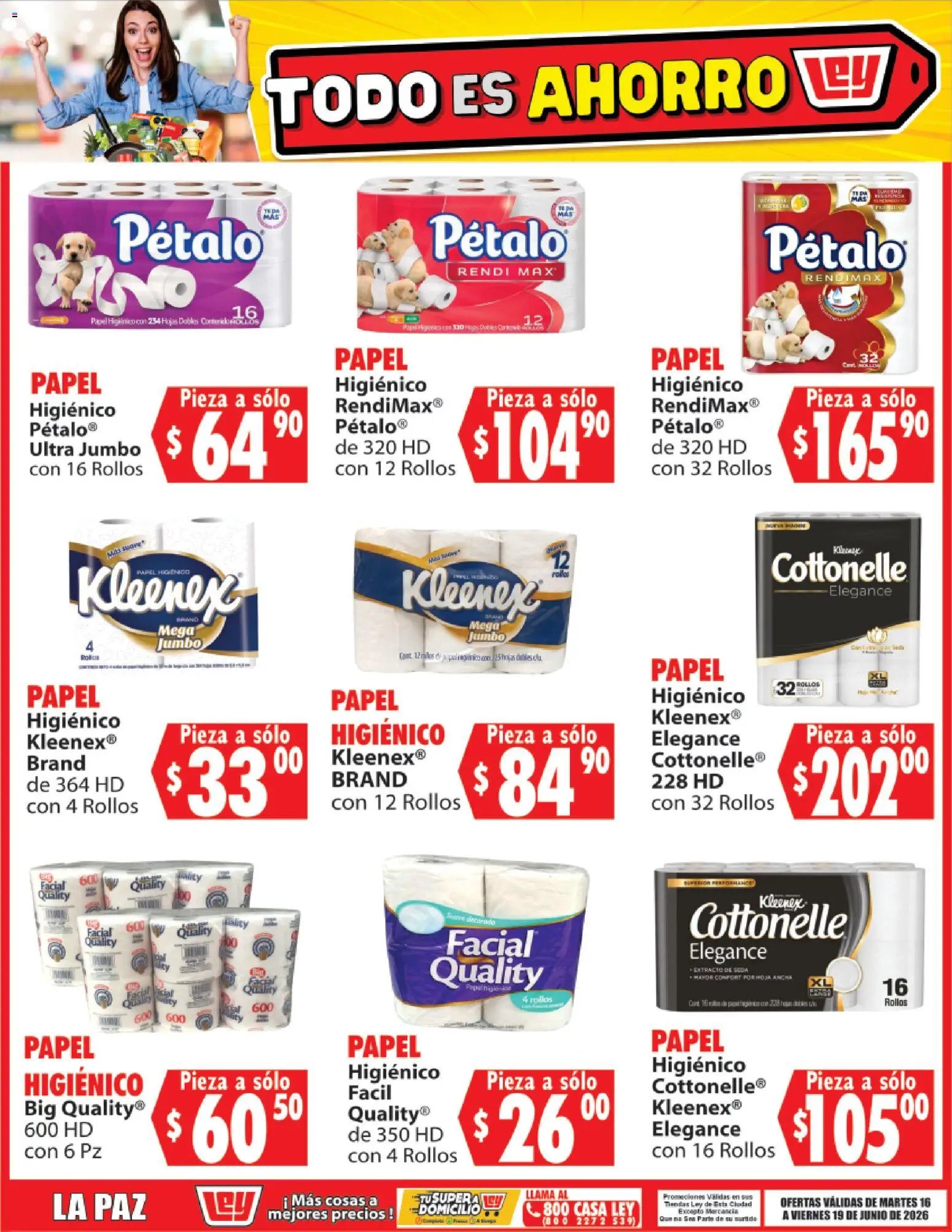 Casa Ley oferta desde 16/06/2026 Casa Ley folleto Todo es ahorro