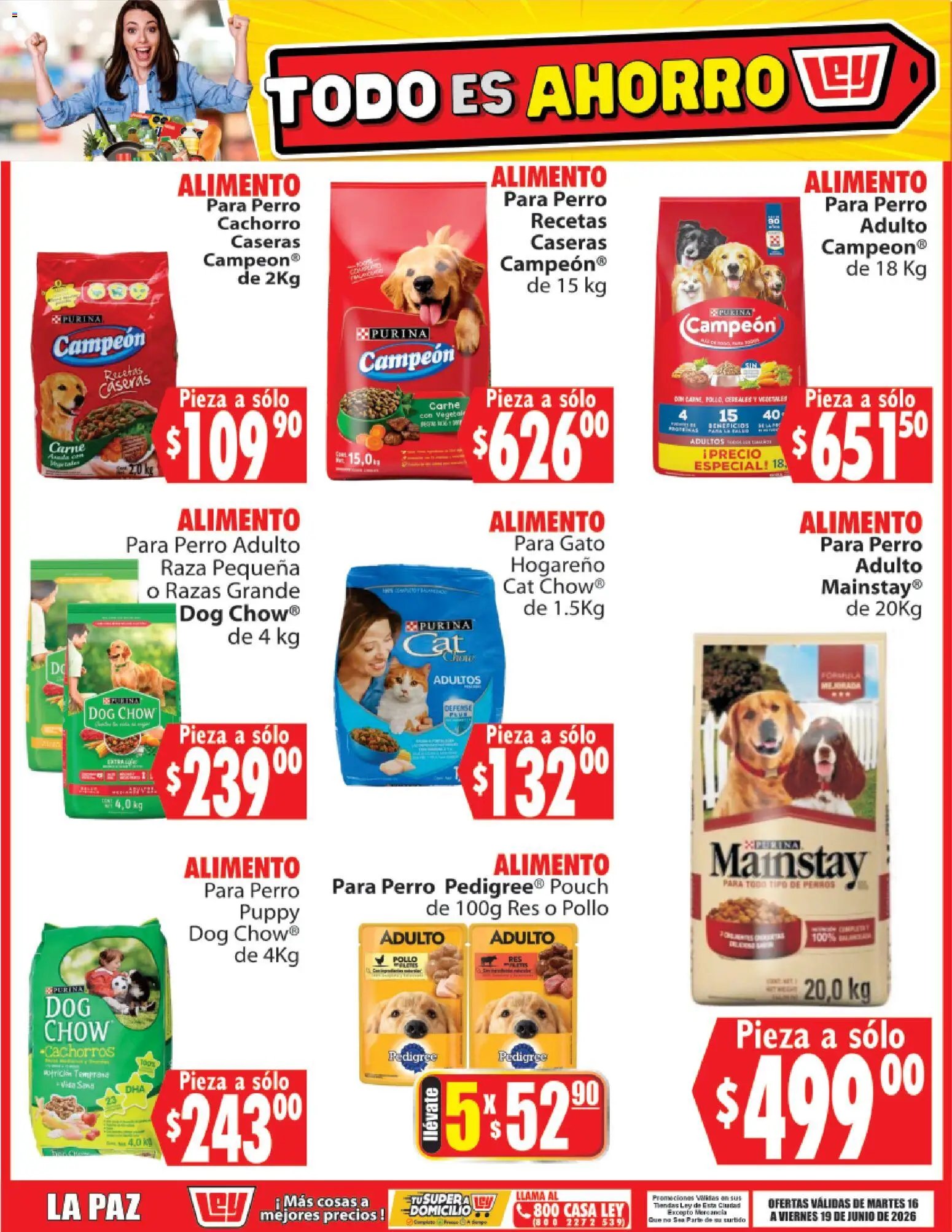 Casa Ley oferta desde 16/06/2026 Casa Ley folleto Todo es ahorro