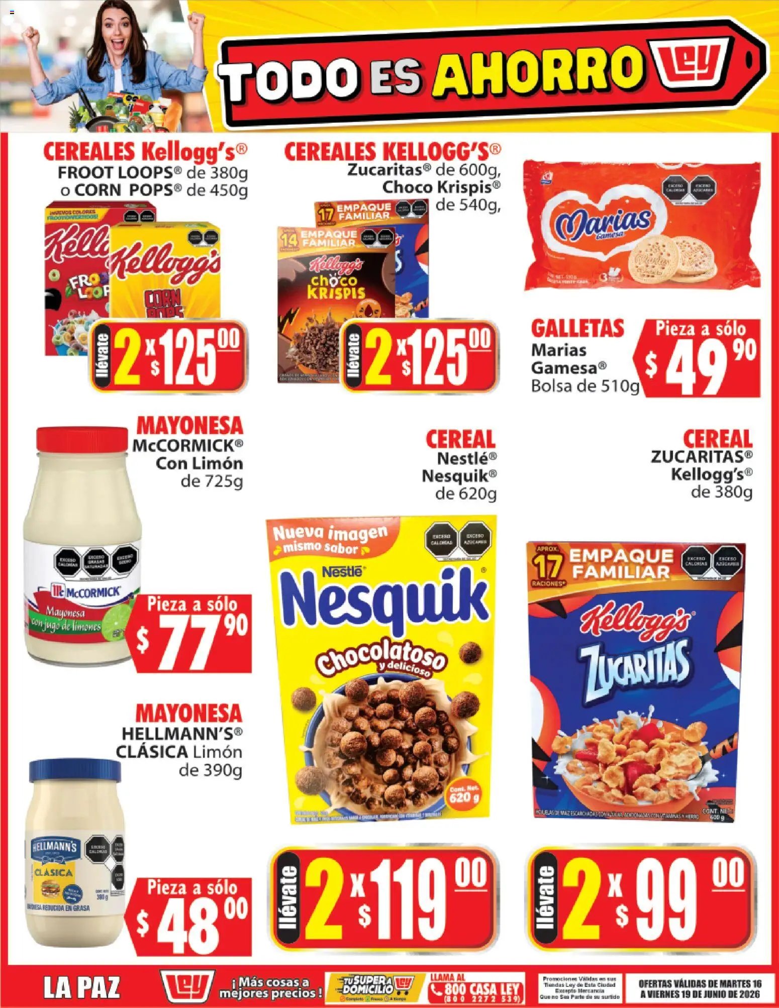Casa Ley oferta desde 16/06/2026 Casa Ley folleto Todo es ahorro