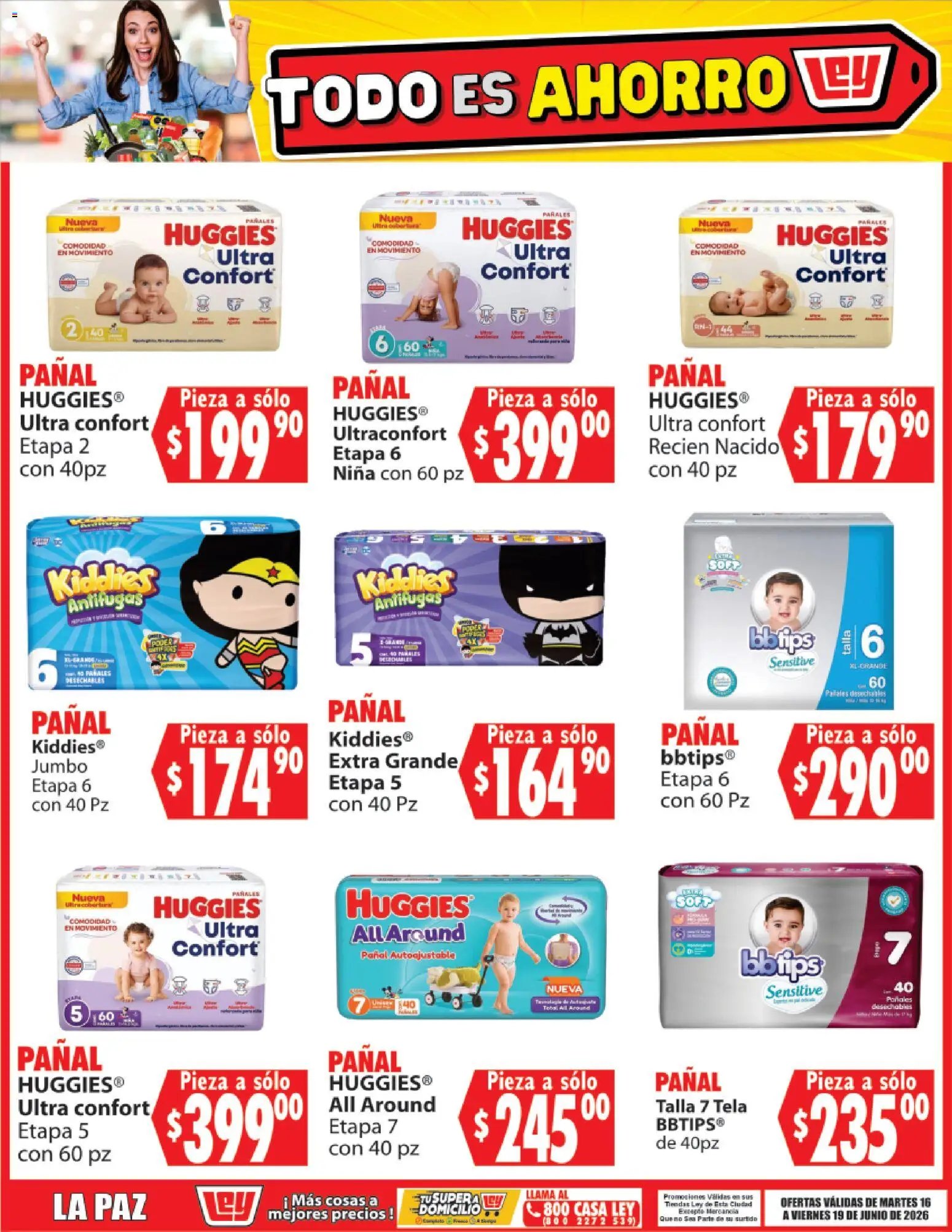 Casa Ley oferta desde 16/06/2026 Casa Ley folleto Todo es ahorro
