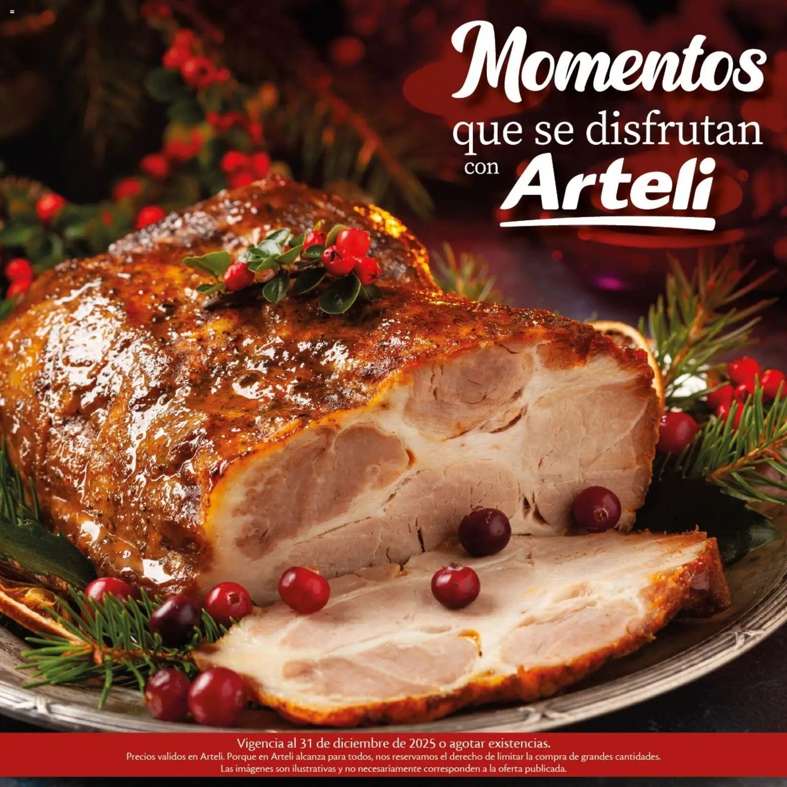 Arteli oferta desde 18/11/2025 Folleto Momentos que se disfrutan (2025-11-18 - 2025-12-31)