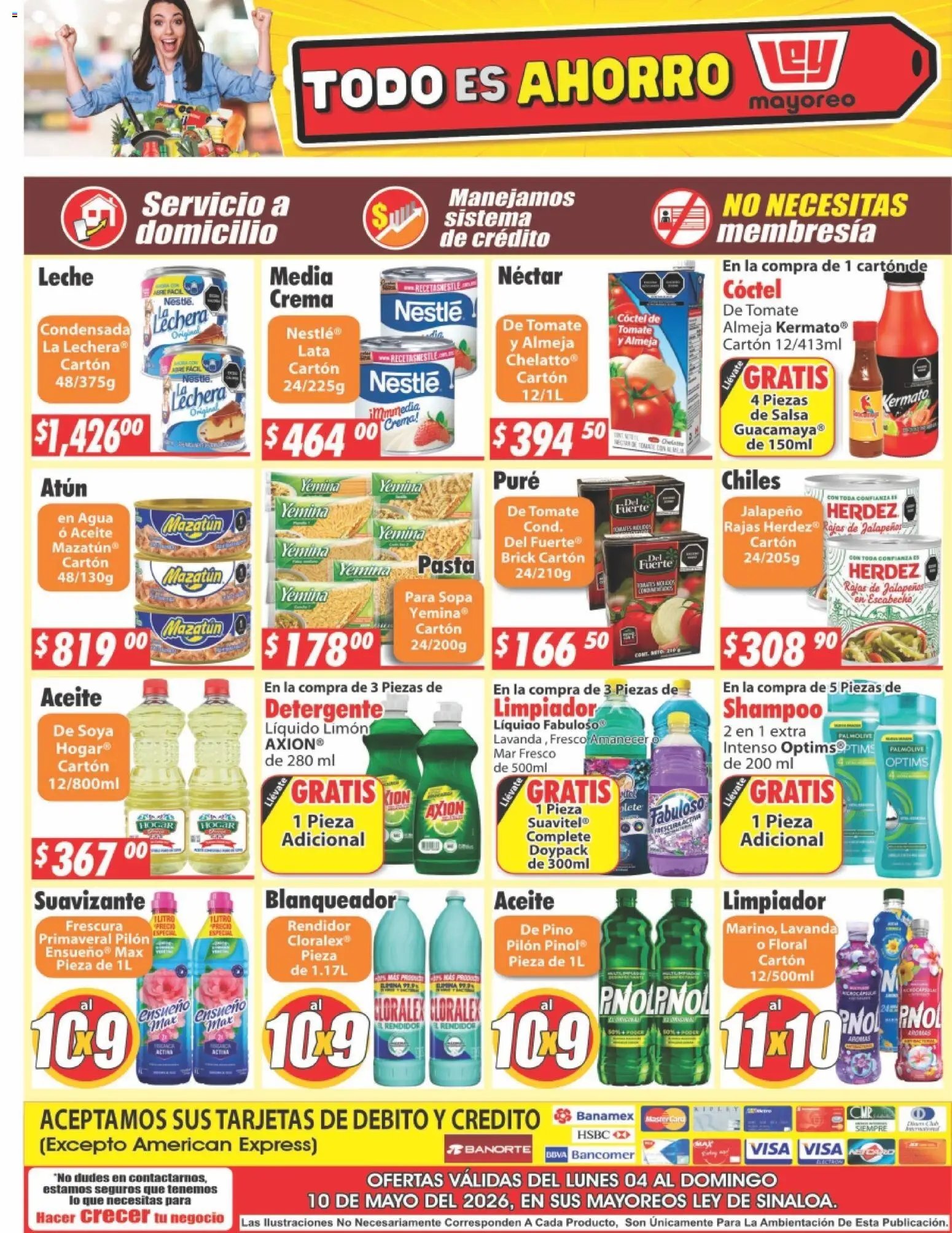 Casa Ley oferta desde 04/05/2026 Casa Ley folleto Sinaloa (2026-05-04 - 2026-05-10)