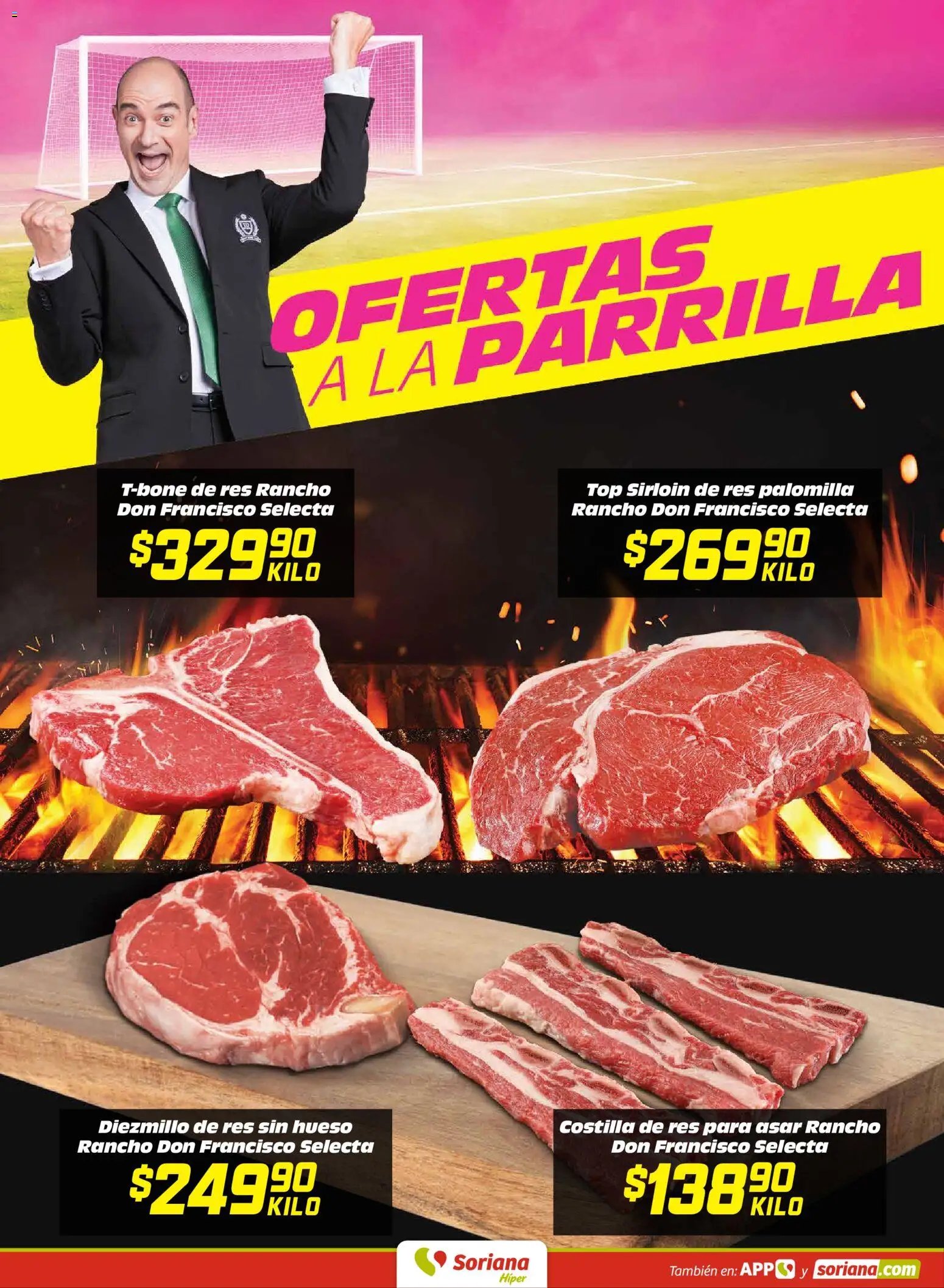 Soriana oferta desde 16/06/2026 Soriana Martes y Miércoles del Campo Híper: Tamaulipas (excepto Cd. Victoria y Tampico)