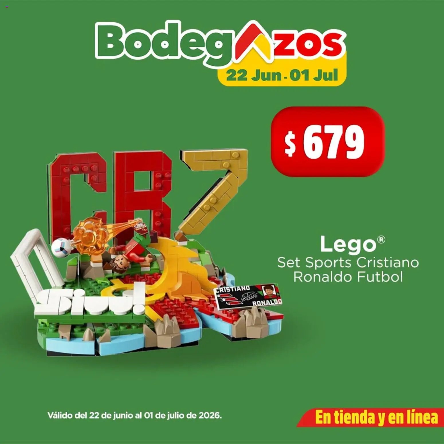 Bodega Aurrerá oferta desde 22/06/2026 Bodega Aurrerá folleto Creatividad sin límites al precio más bajo