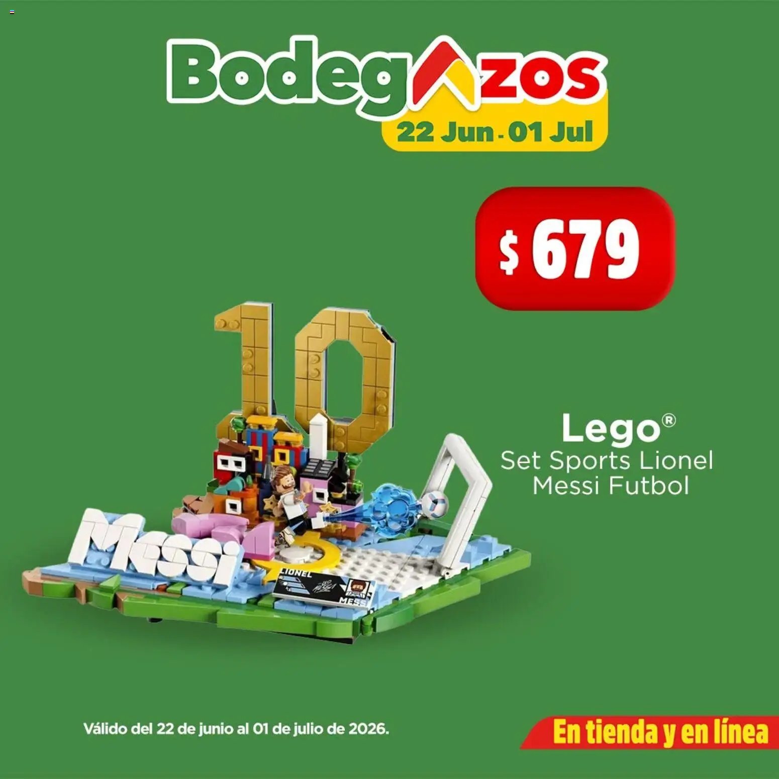 Bodega Aurrerá oferta desde 22/06/2026 Bodega Aurrerá folleto Creatividad sin límites al precio más bajo