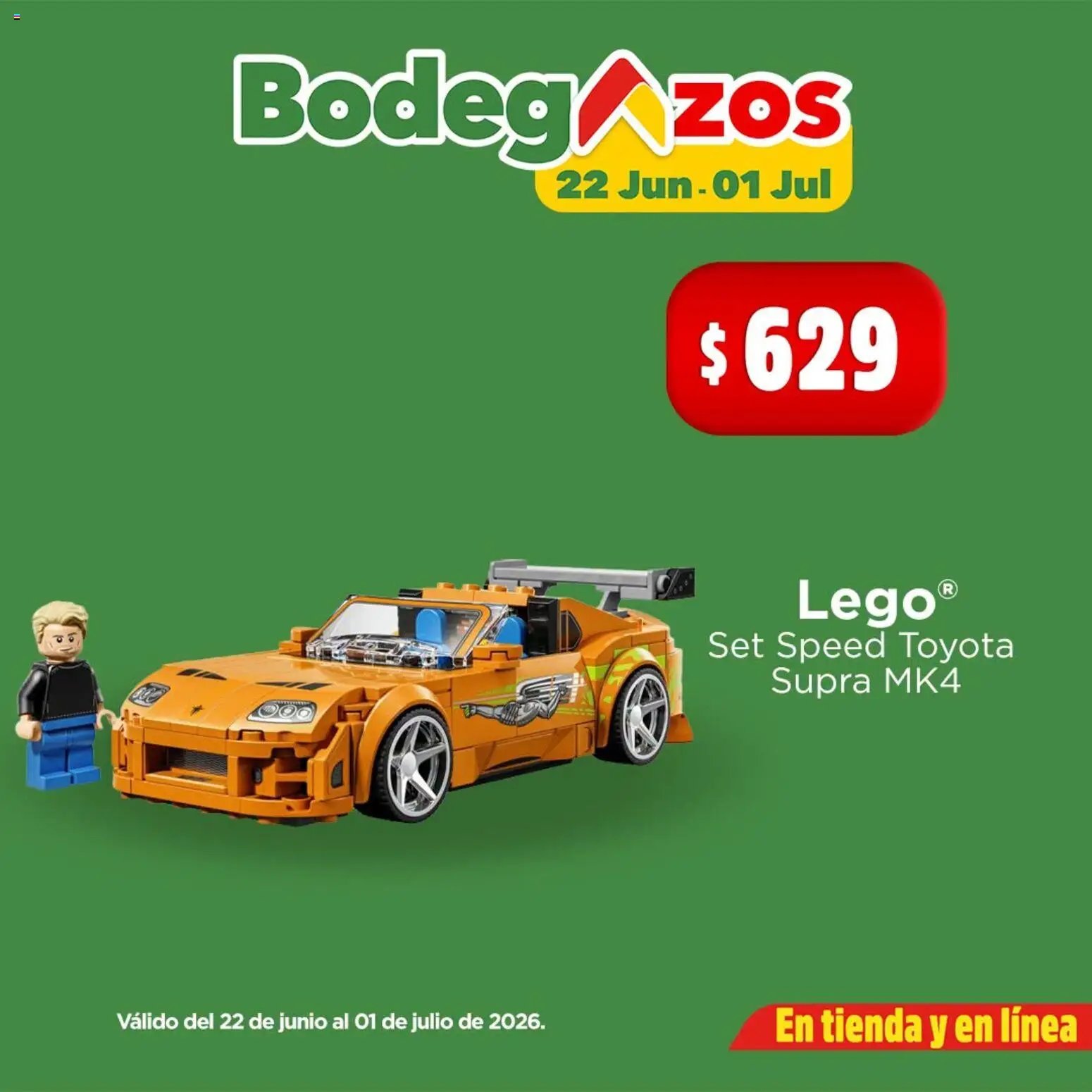 Bodega Aurrerá oferta desde 22/06/2026 Bodega Aurrerá folleto Creatividad sin límites al precio más bajo