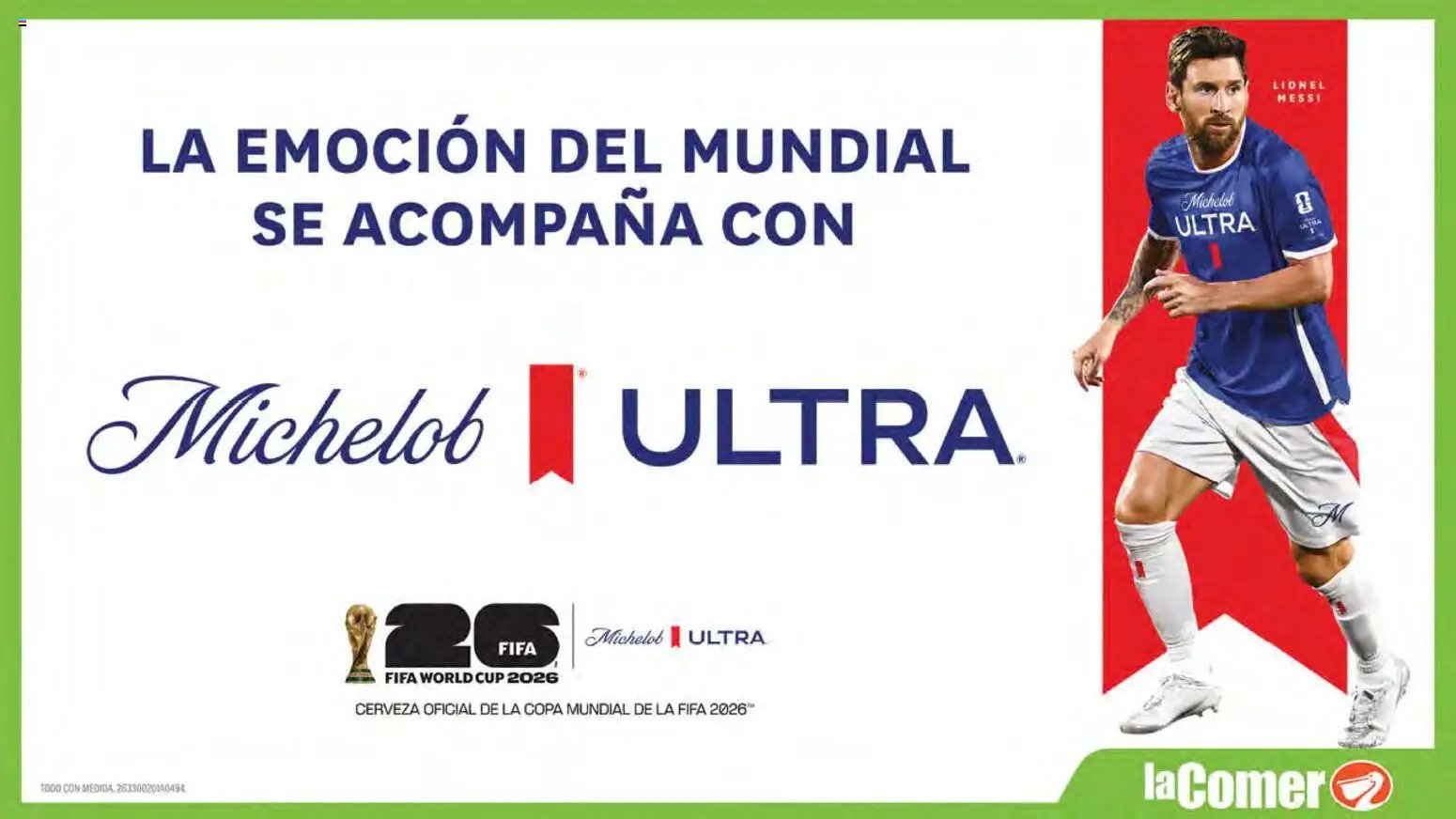 La Comer oferta desde 08/04/2026 La Comer folleto Patrocinador oficial del jugador No.12 (2026-04-08 - 2026-05-07)