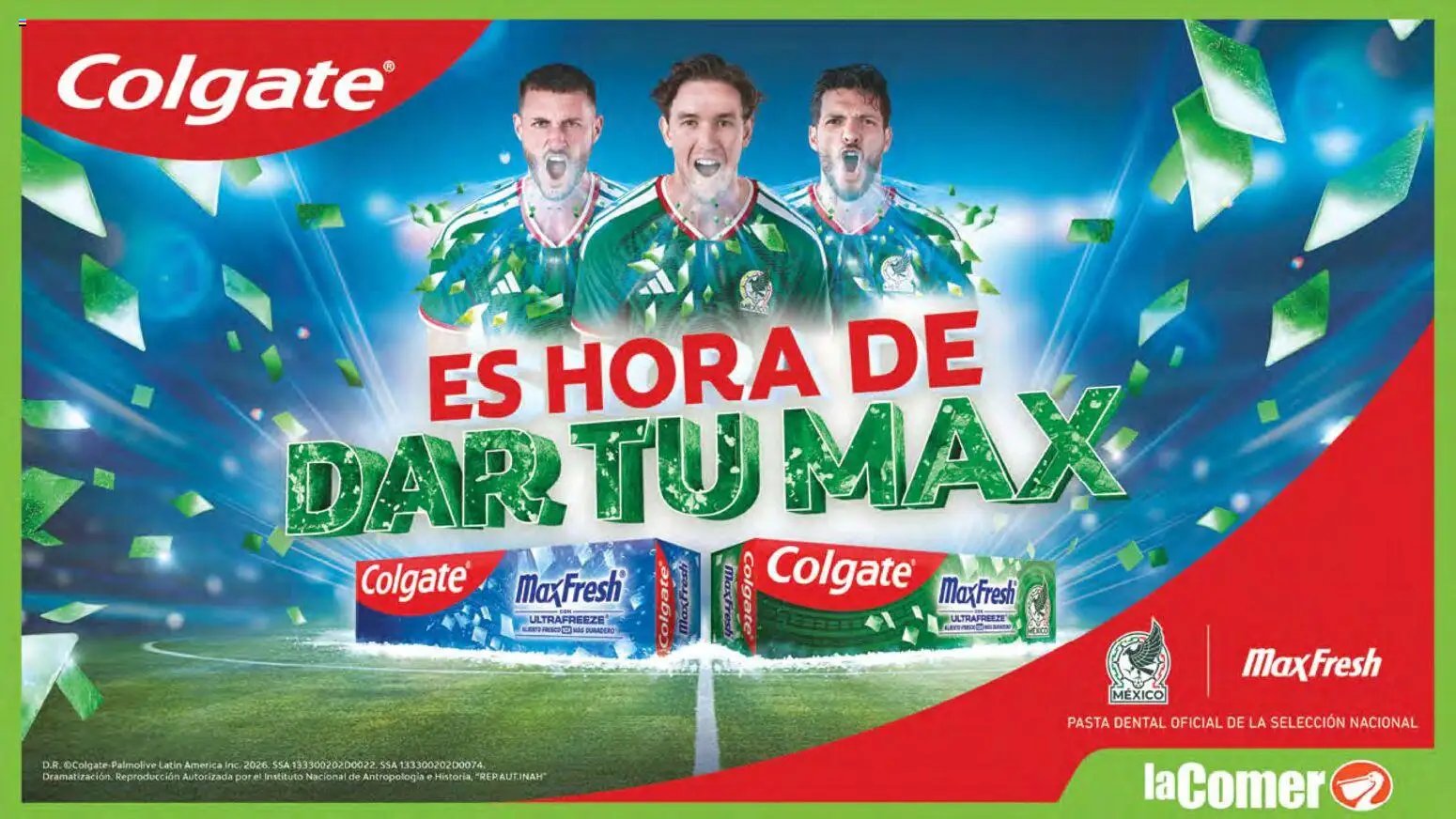 La Comer oferta desde 08/04/2026 La Comer folleto Patrocinador oficial del jugador No.12 (2026-04-08 - 2026-05-07)