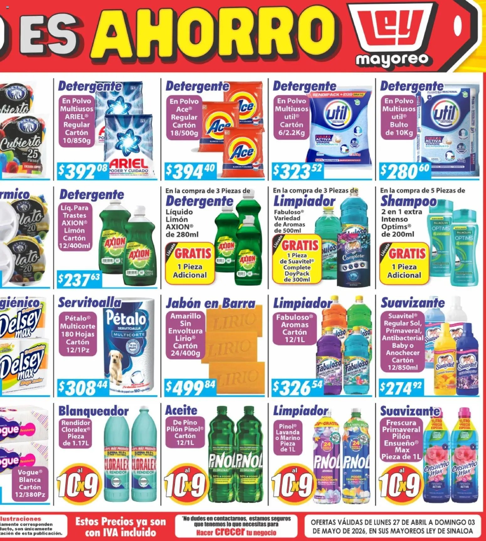 Casa Ley oferta desde 27/04/2026 Casa Ley folleto (2026-04-27 - 2026-05-03)