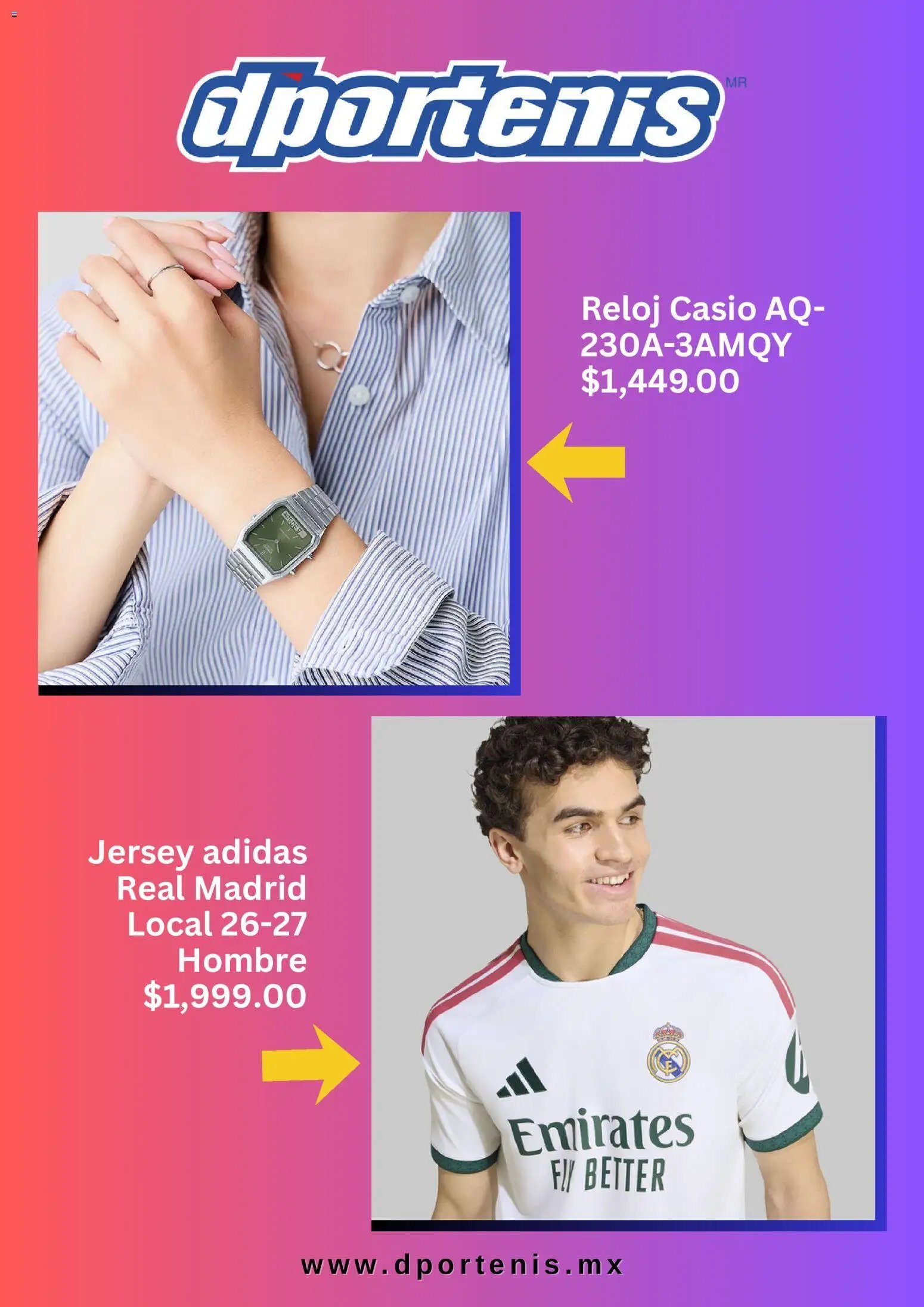 Dportenis oferta desde 04/07/2026 Dportenis catálogo