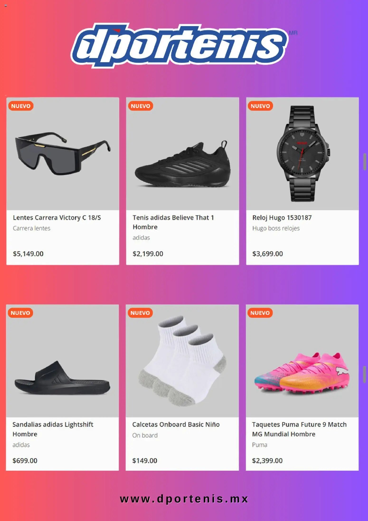 Dportenis oferta desde 04/07/2026 Dportenis catálogo