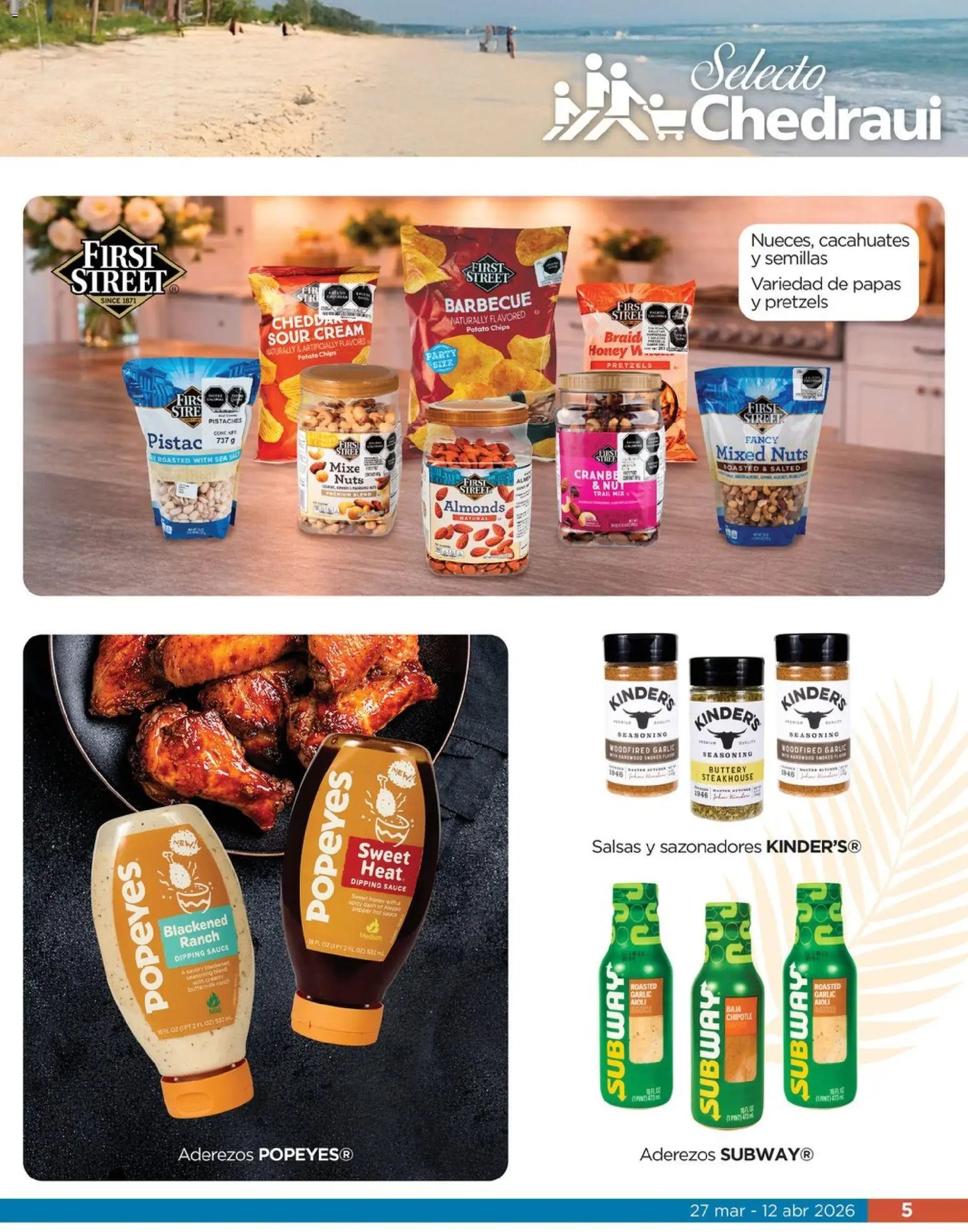 Chedraui oferta desde 27/03/2026 Chedraui folleto Llevarte más cuesta menos (2026-03-27 - 2026-04-12)