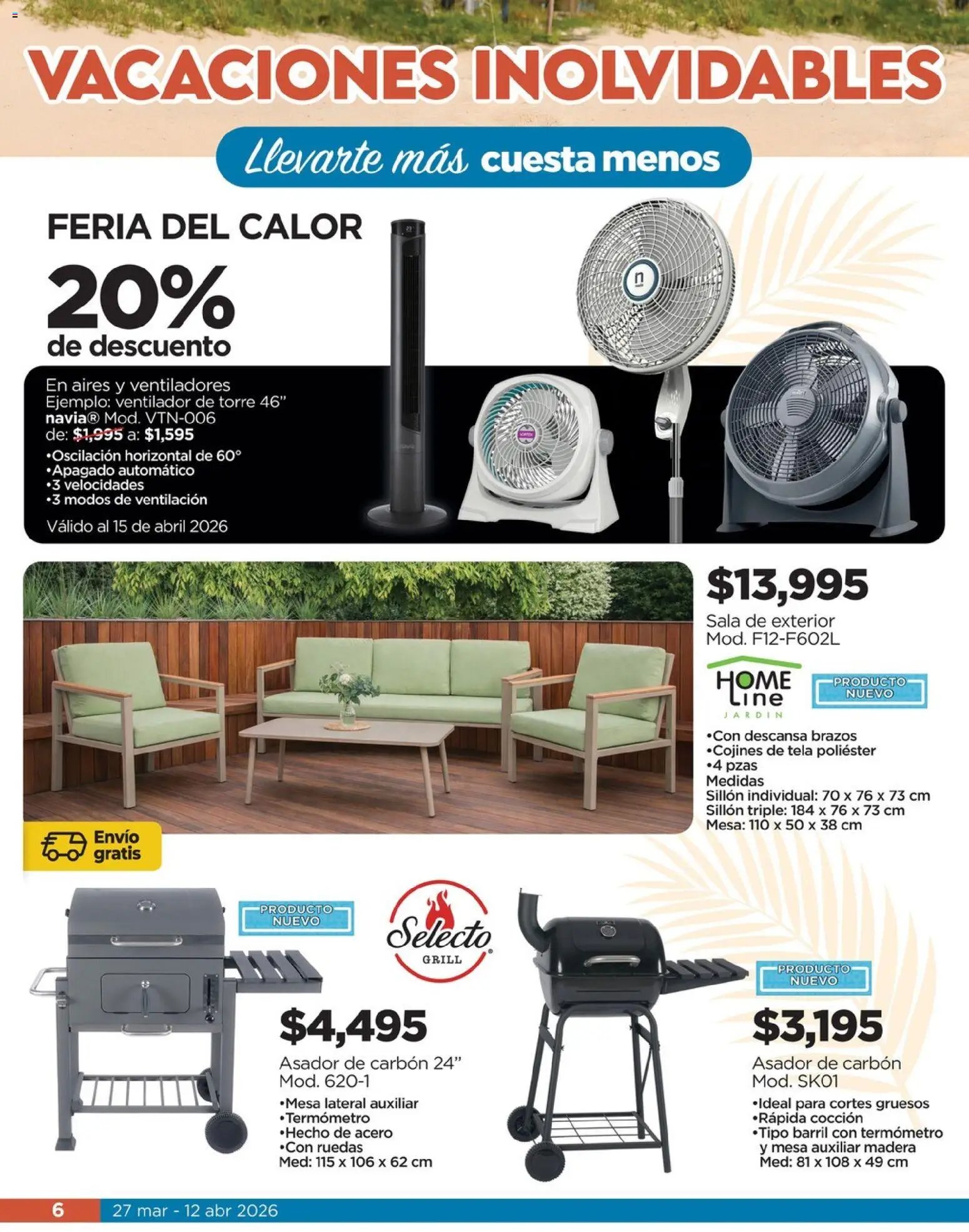 Chedraui oferta desde 27/03/2026 Chedraui folleto Llevarte más cuesta menos (2026-03-27 - 2026-04-12)