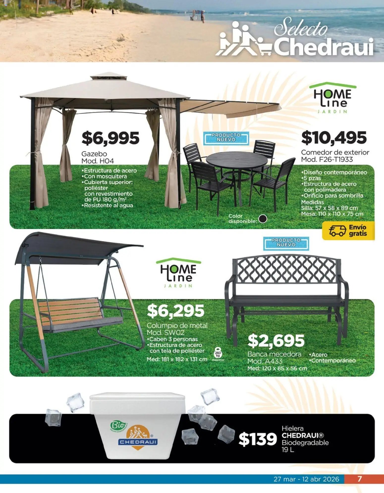 Chedraui oferta desde 27/03/2026 Chedraui folleto Llevarte más cuesta menos (2026-03-27 - 2026-04-12)