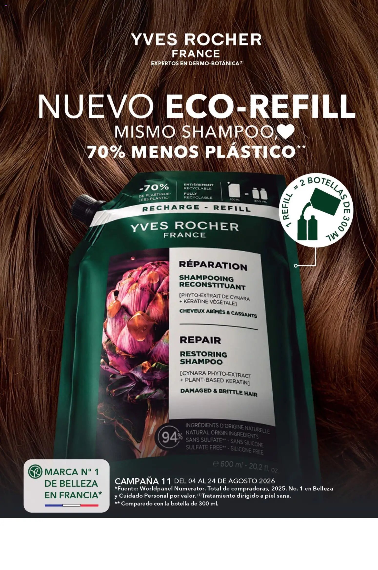Yves Rocher oferta desde 04/08/2026 Yves Rocher campaña 11 2026