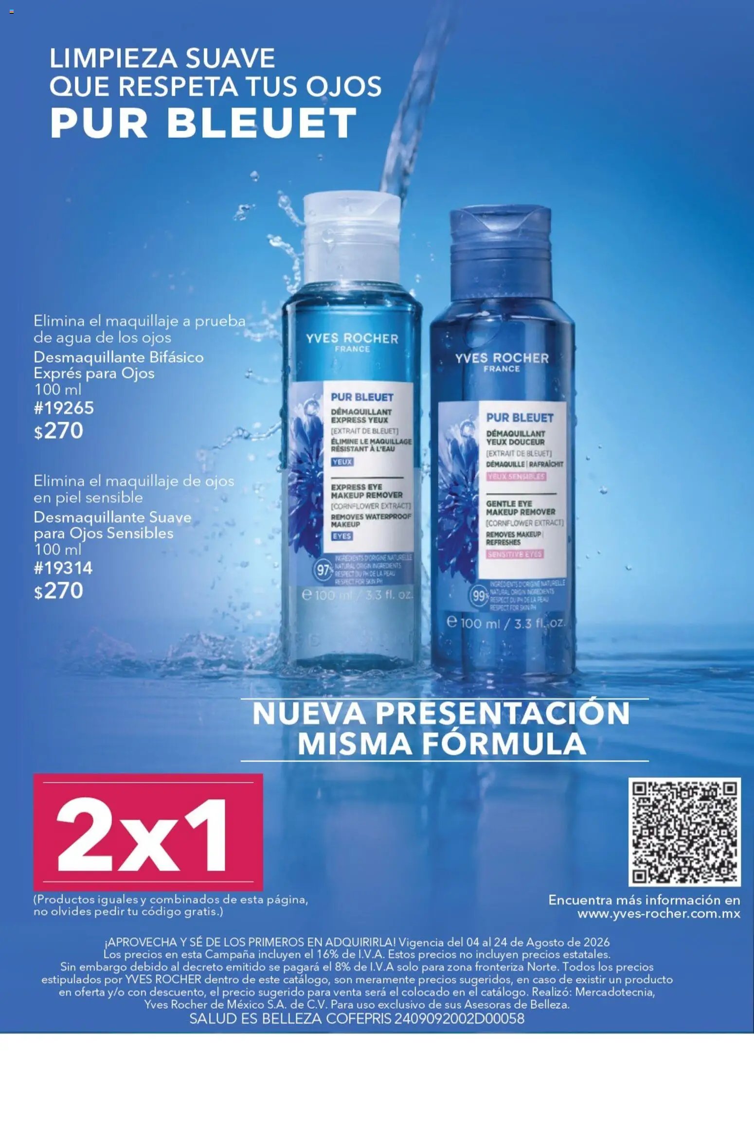 Yves Rocher oferta desde 04/08/2026 Yves Rocher campaña 11 2026