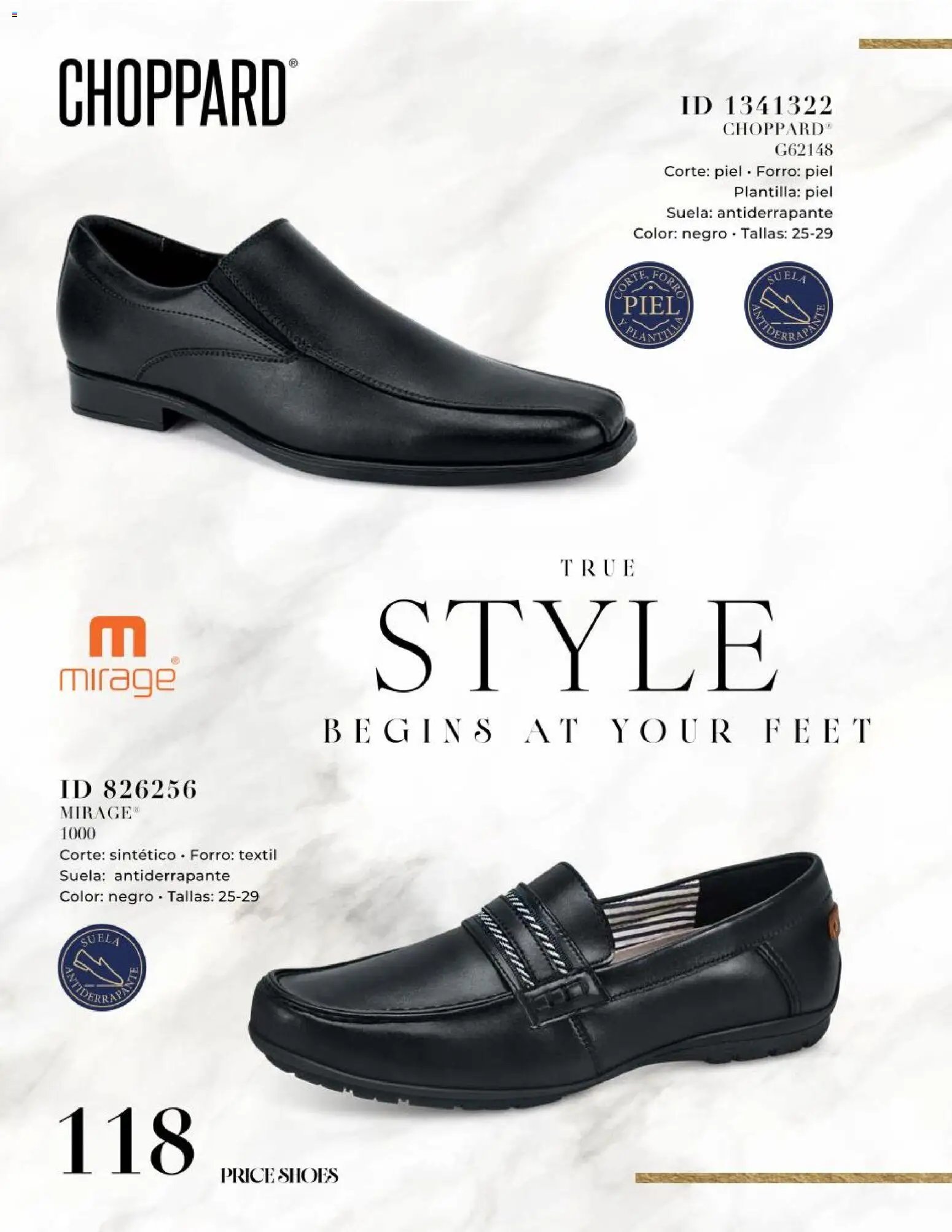 Price Shoes oferta desde 14/05/2026 Price Shoes catálogo Caballeros