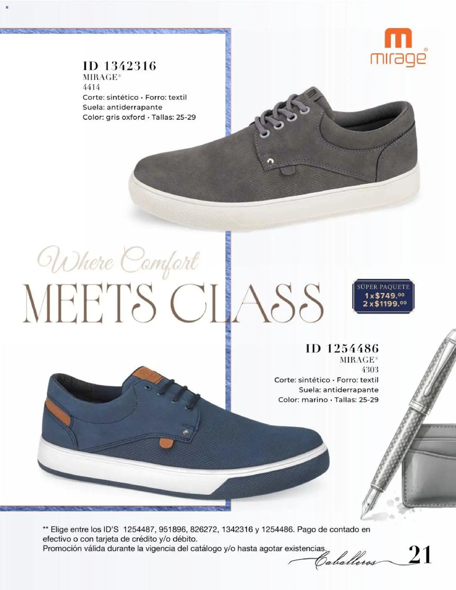 Price Shoes oferta desde 14/05/2026 Price Shoes catálogo Caballeros