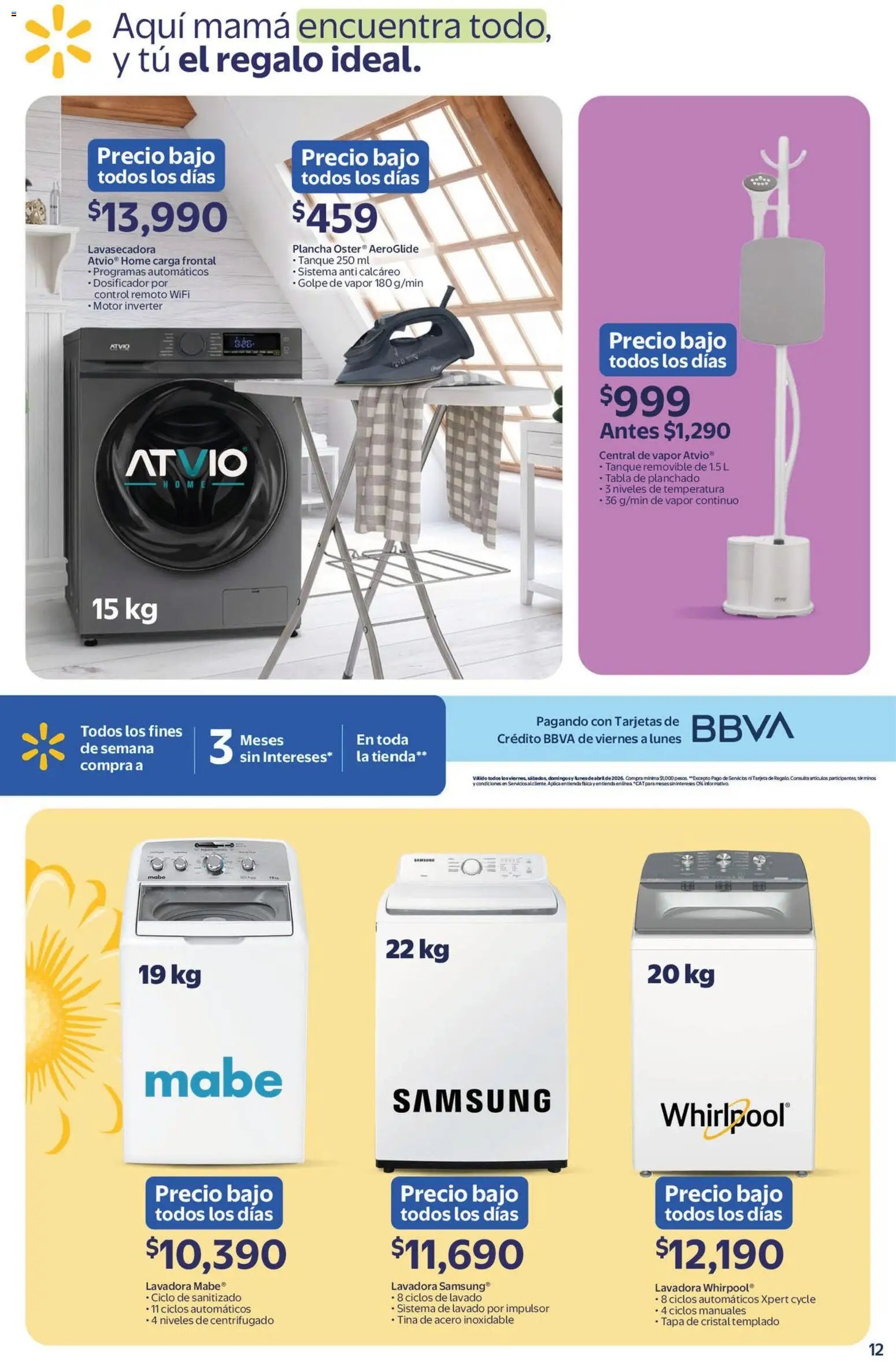 Walmart oferta desde 15/04/2026 Walmart folleto Precios bajos todos los días (2026-04-15 - 2026-05-10)