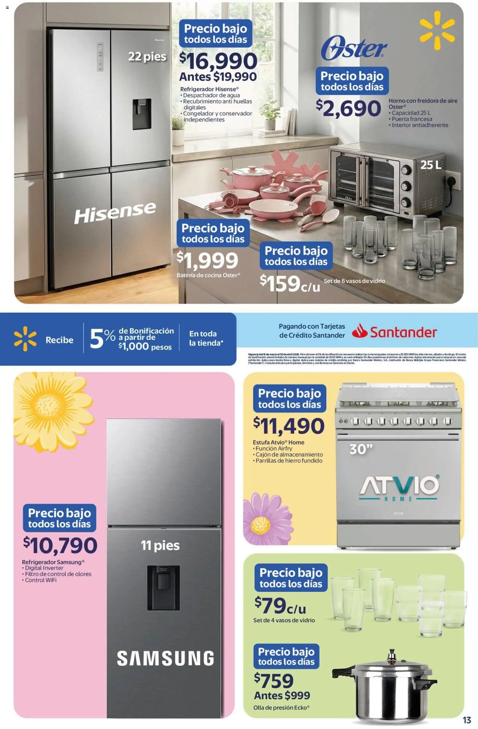 Walmart oferta desde 15/04/2026 Walmart folleto Precios bajos todos los días (2026-04-15 - 2026-05-10)