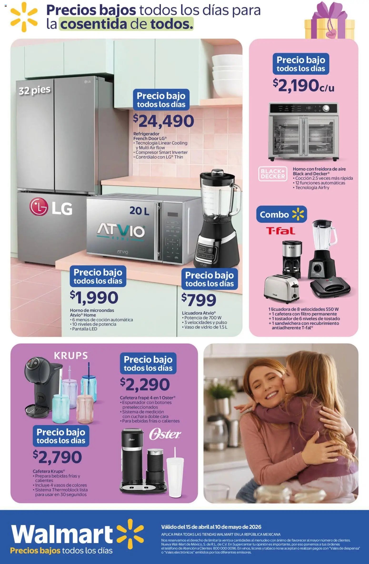 Walmart oferta desde 15/04/2026 Walmart folleto Precios bajos todos los días (2026-04-15 - 2026-05-10)