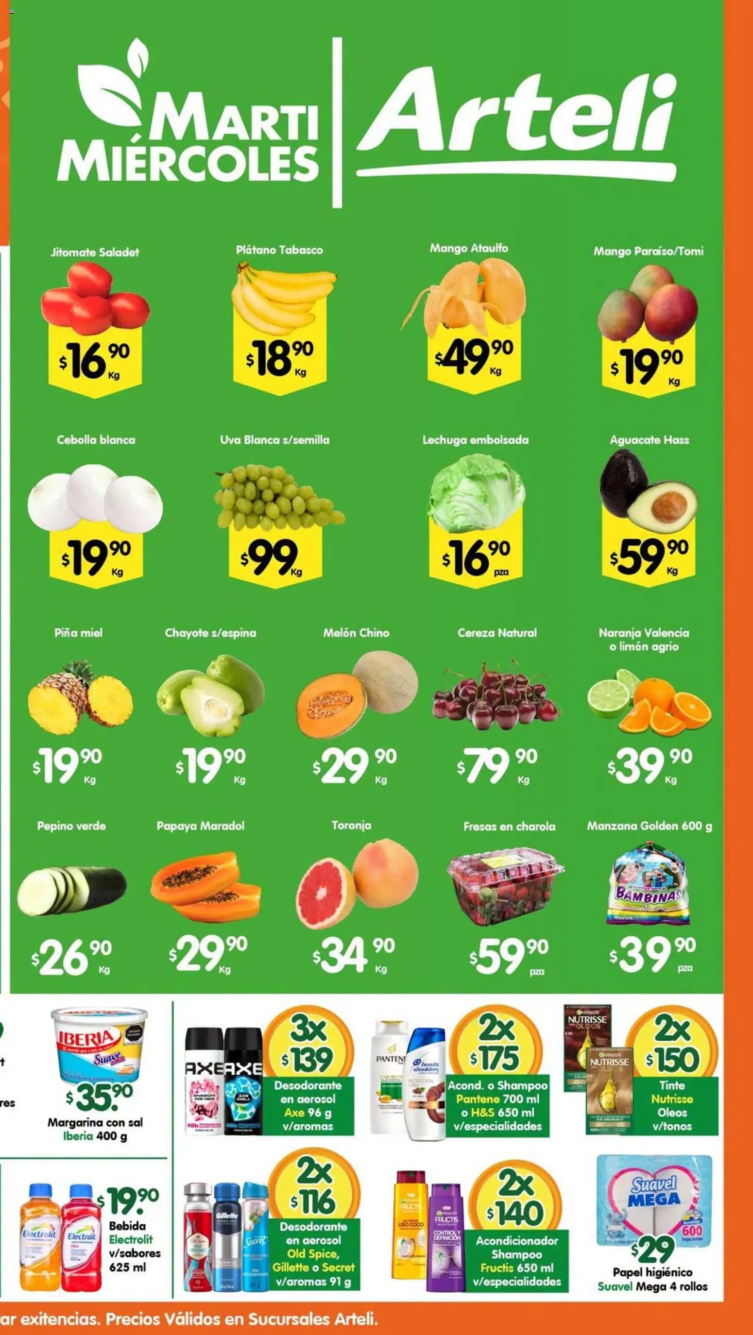 Arteli oferta desde 14/07/2026 Arteli folleto Valles