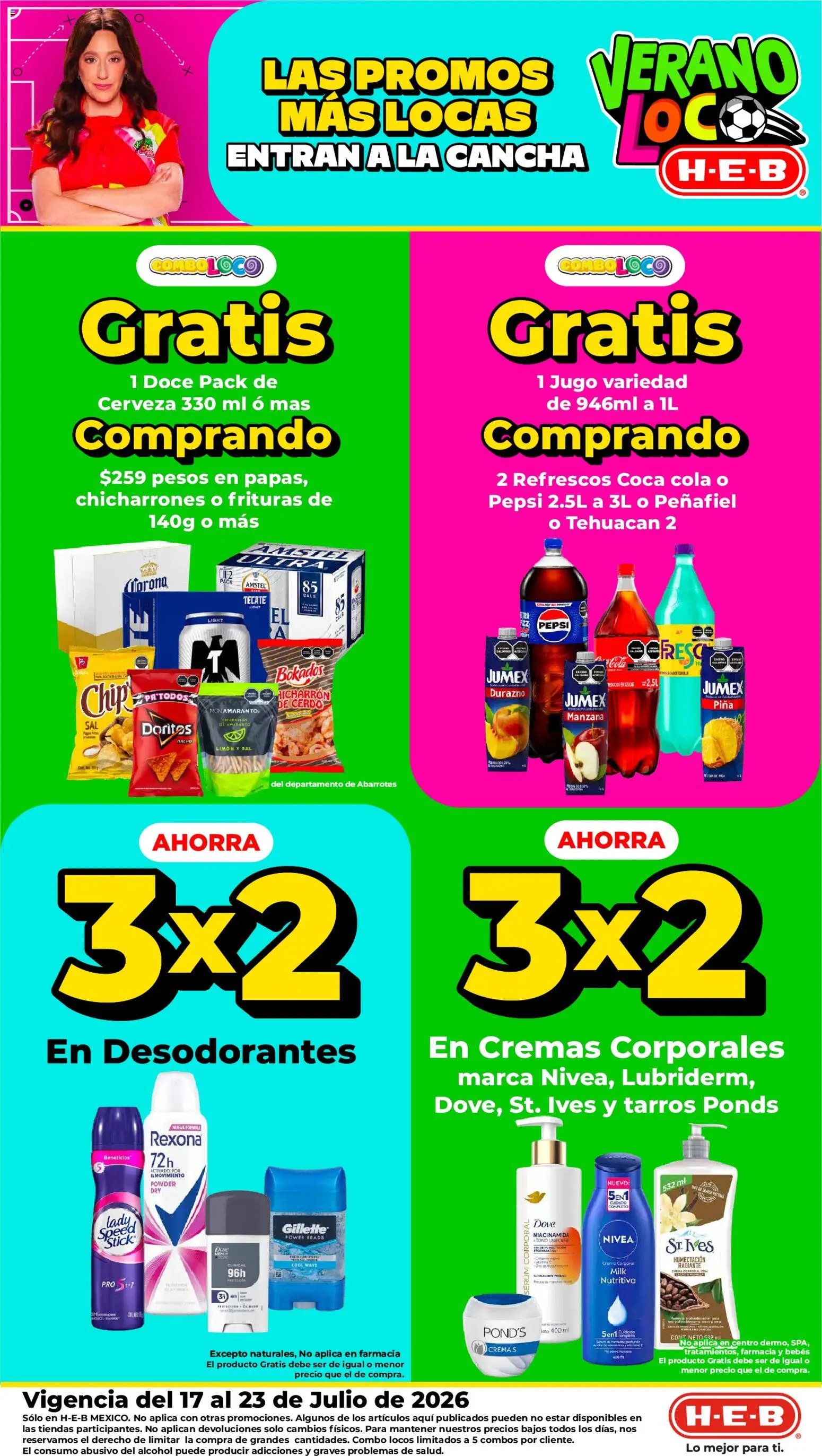 H-E-B oferta desde 17/07/2026 H-E-B folleto