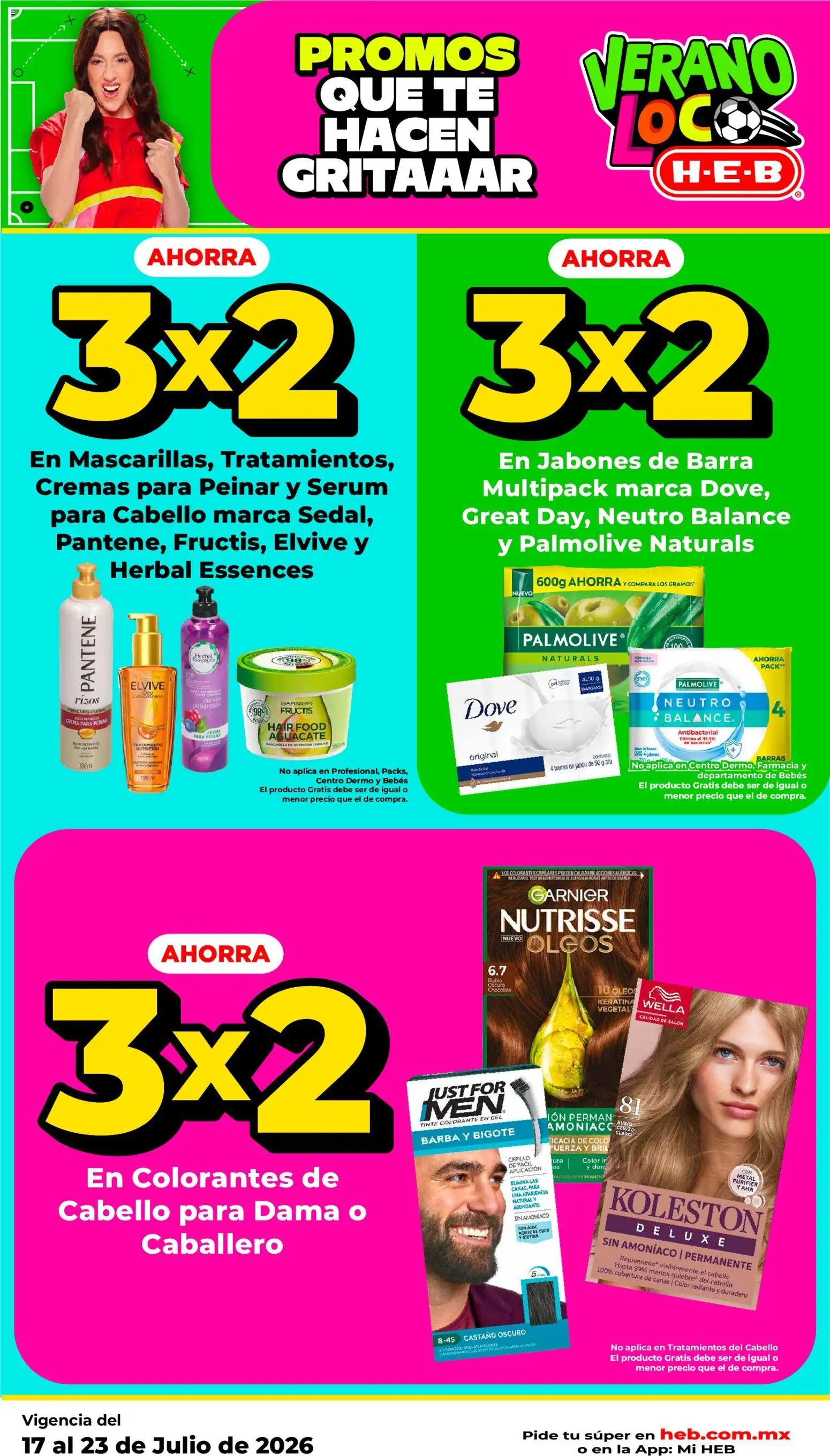 H-E-B oferta desde 17/07/2026 H-E-B folleto