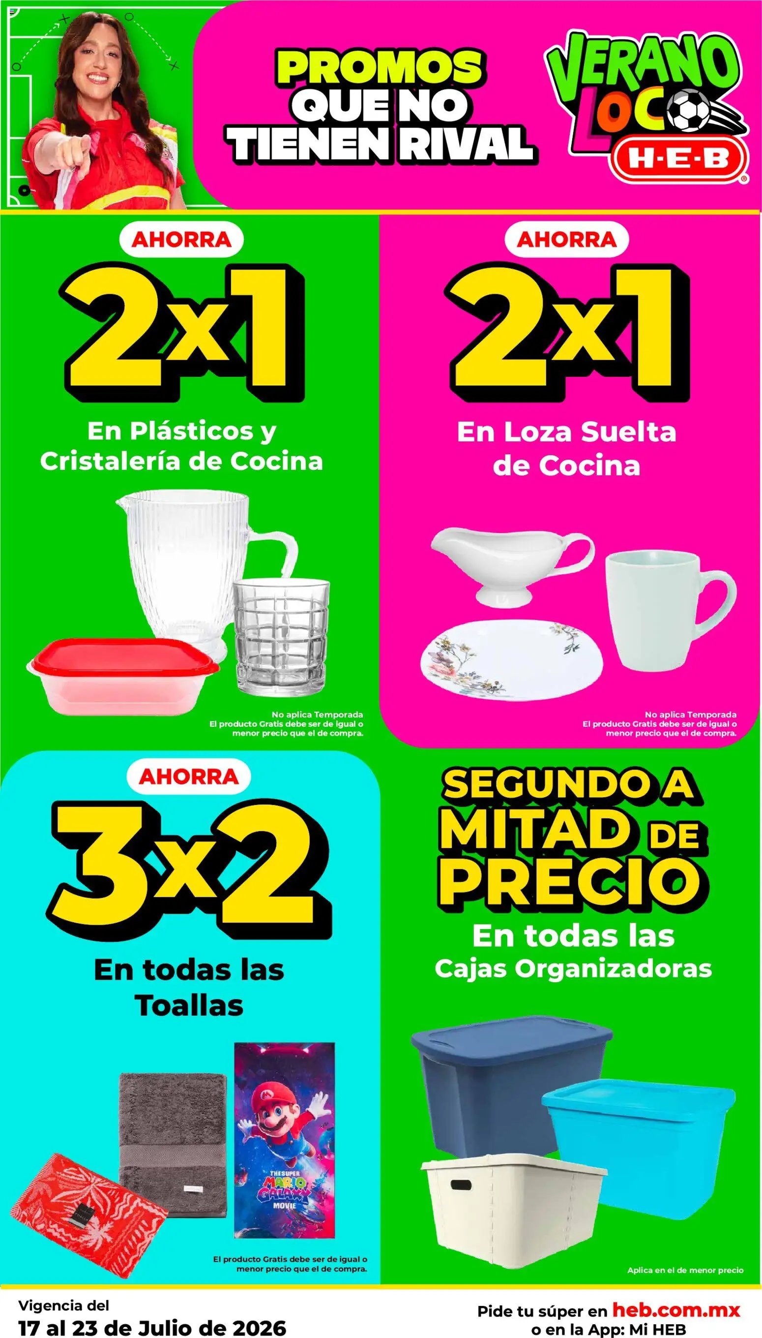 H-E-B oferta desde 17/07/2026 H-E-B folleto