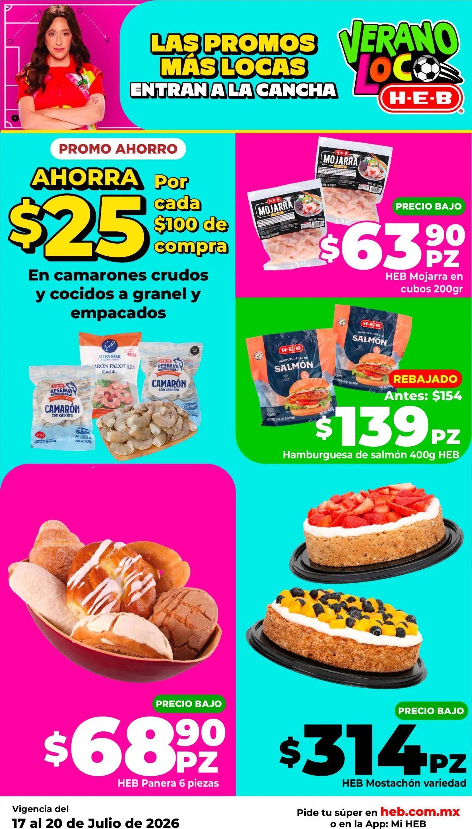H-E-B oferta desde 17/07/2026 H-E-B folleto
