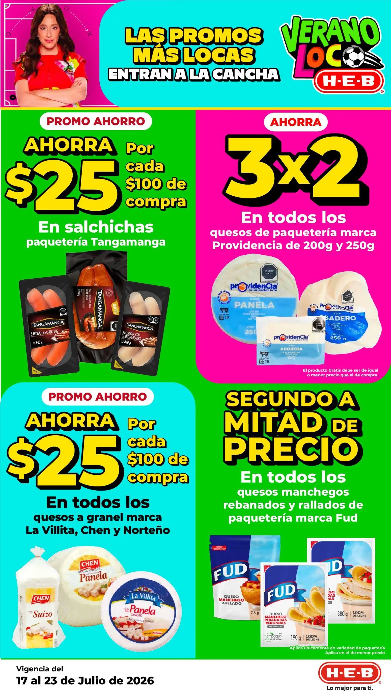 H-E-B oferta desde 17/07/2026 H-E-B folleto